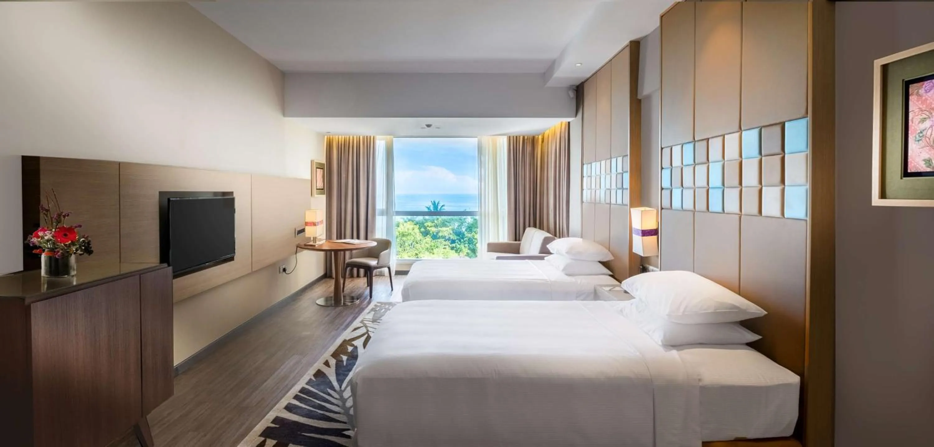 Bed in DoubleTree Resort by Hilton Hotel Penang