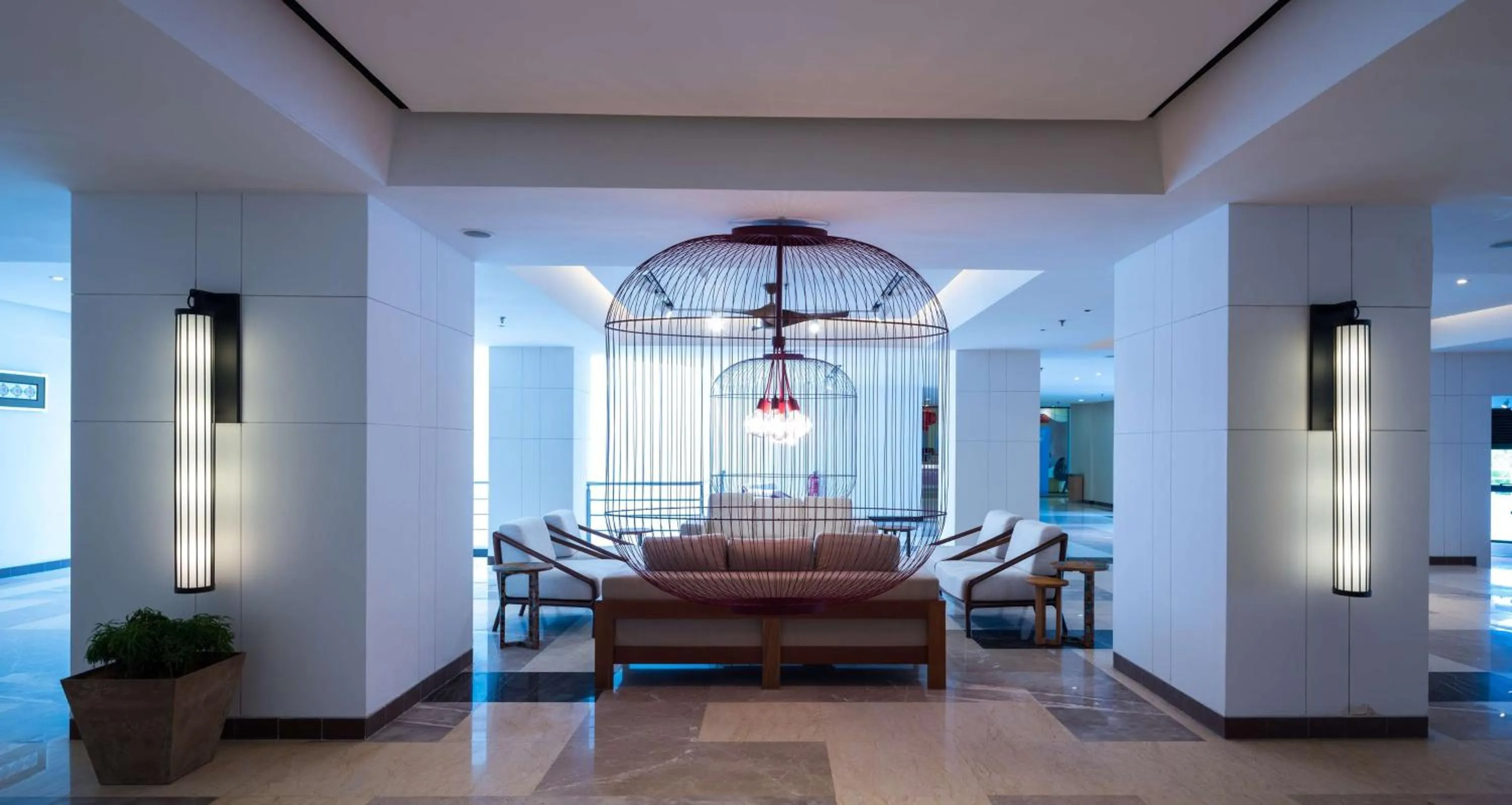 Lobby or reception in DoubleTree Resort by Hilton Hotel Penang