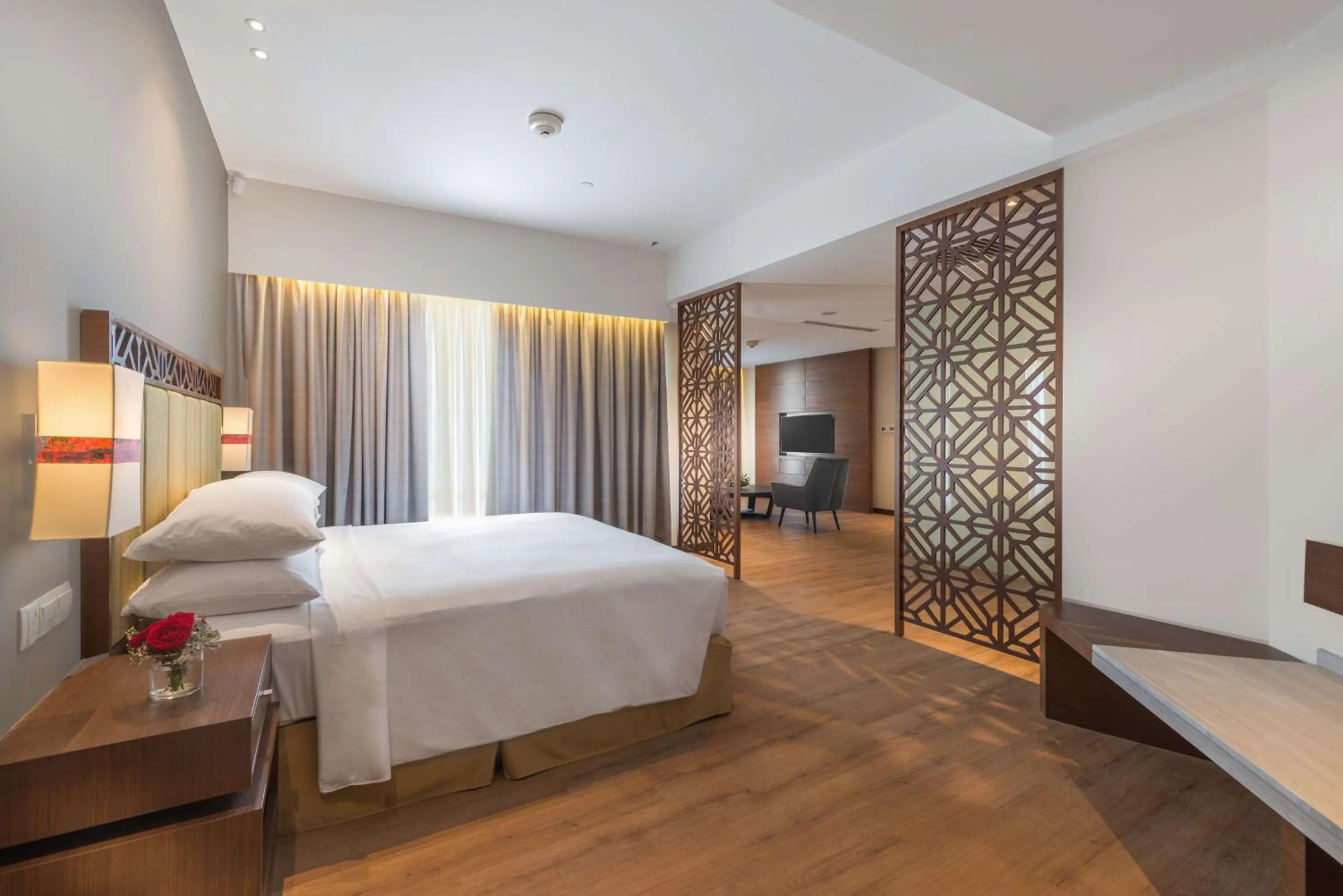 Bed in DoubleTree Resort by Hilton Hotel Penang