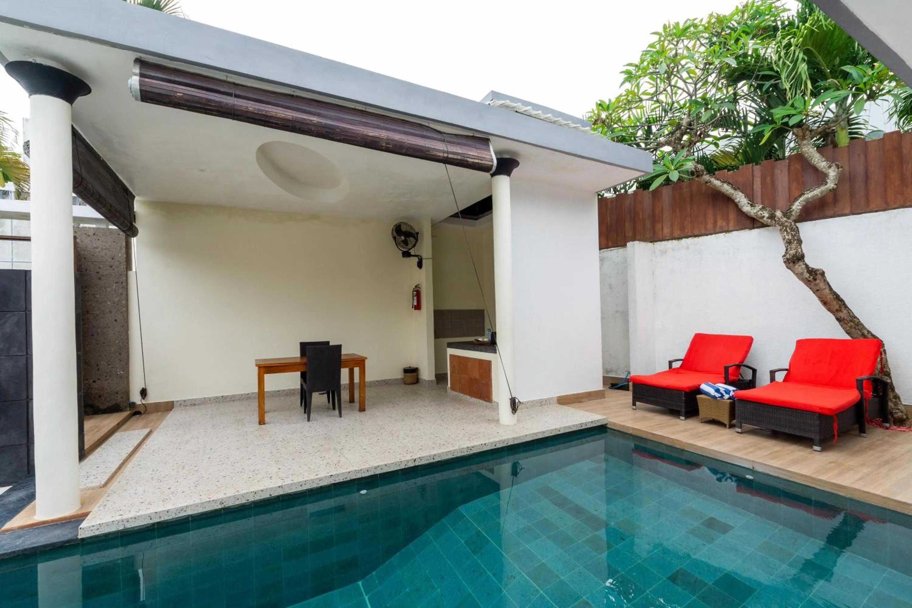 Pool view in Jay's Villa Umalas