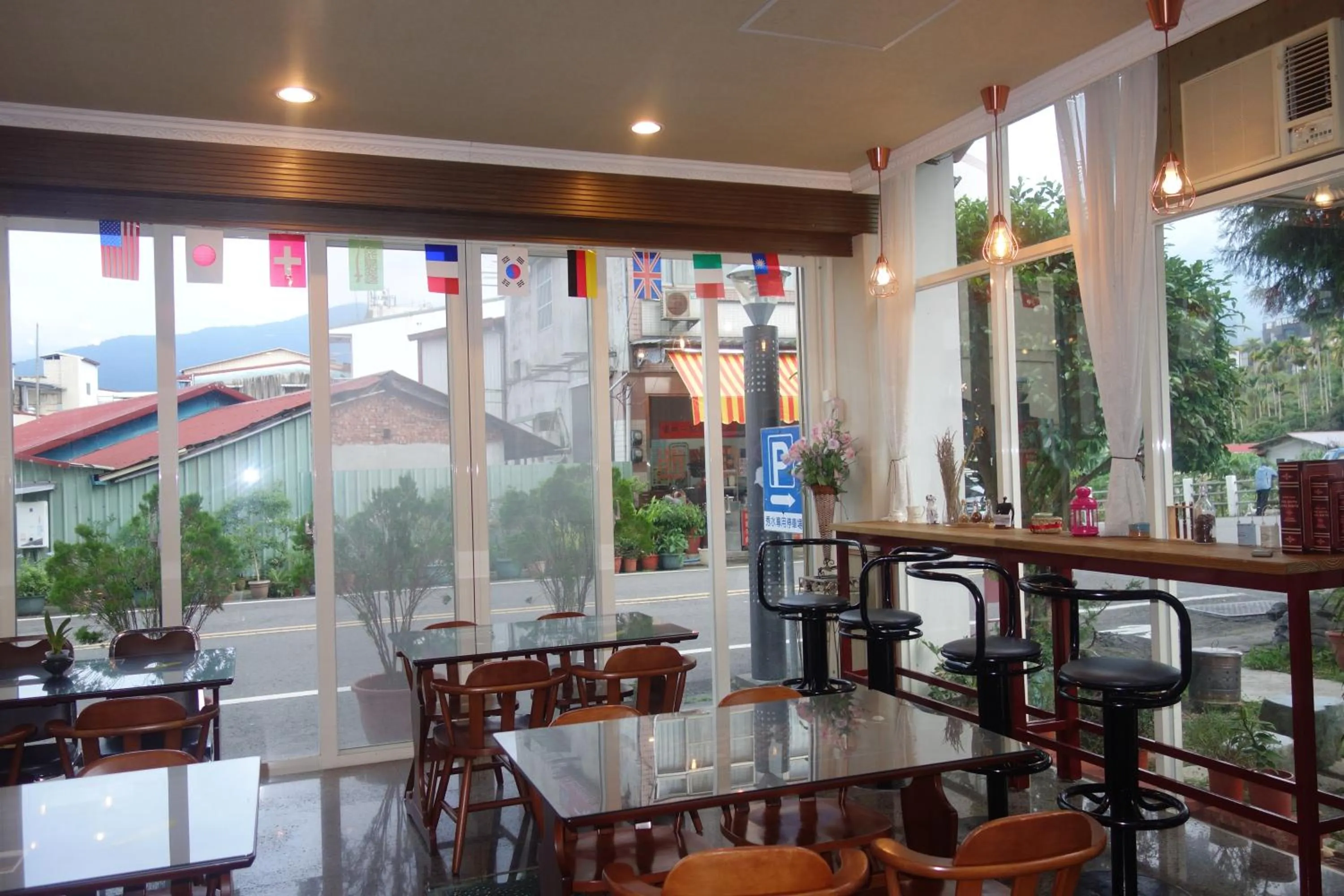 Seating area in Xiu Shui Hotel
