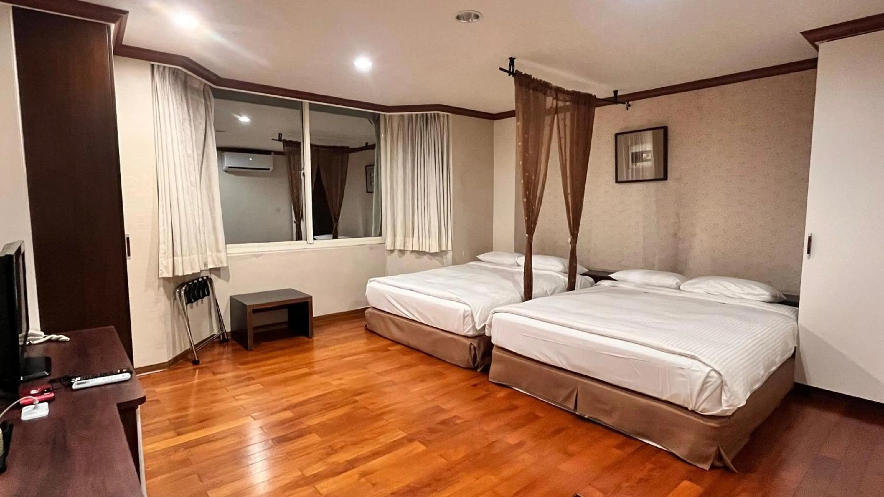 Bed in Xiu Shui Hotel