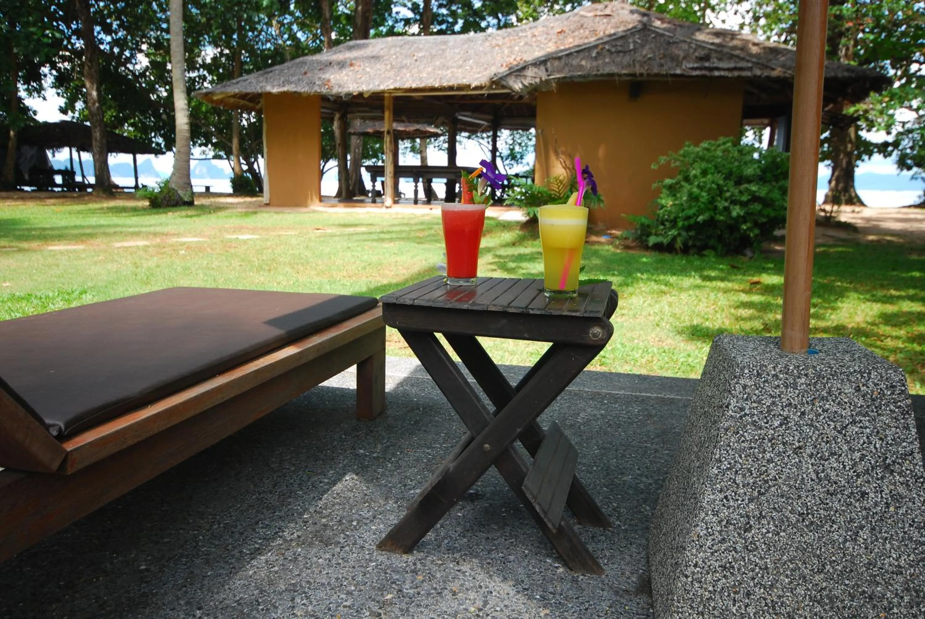 Non alcoholic drinks in KhaoTong Villa at Melina's