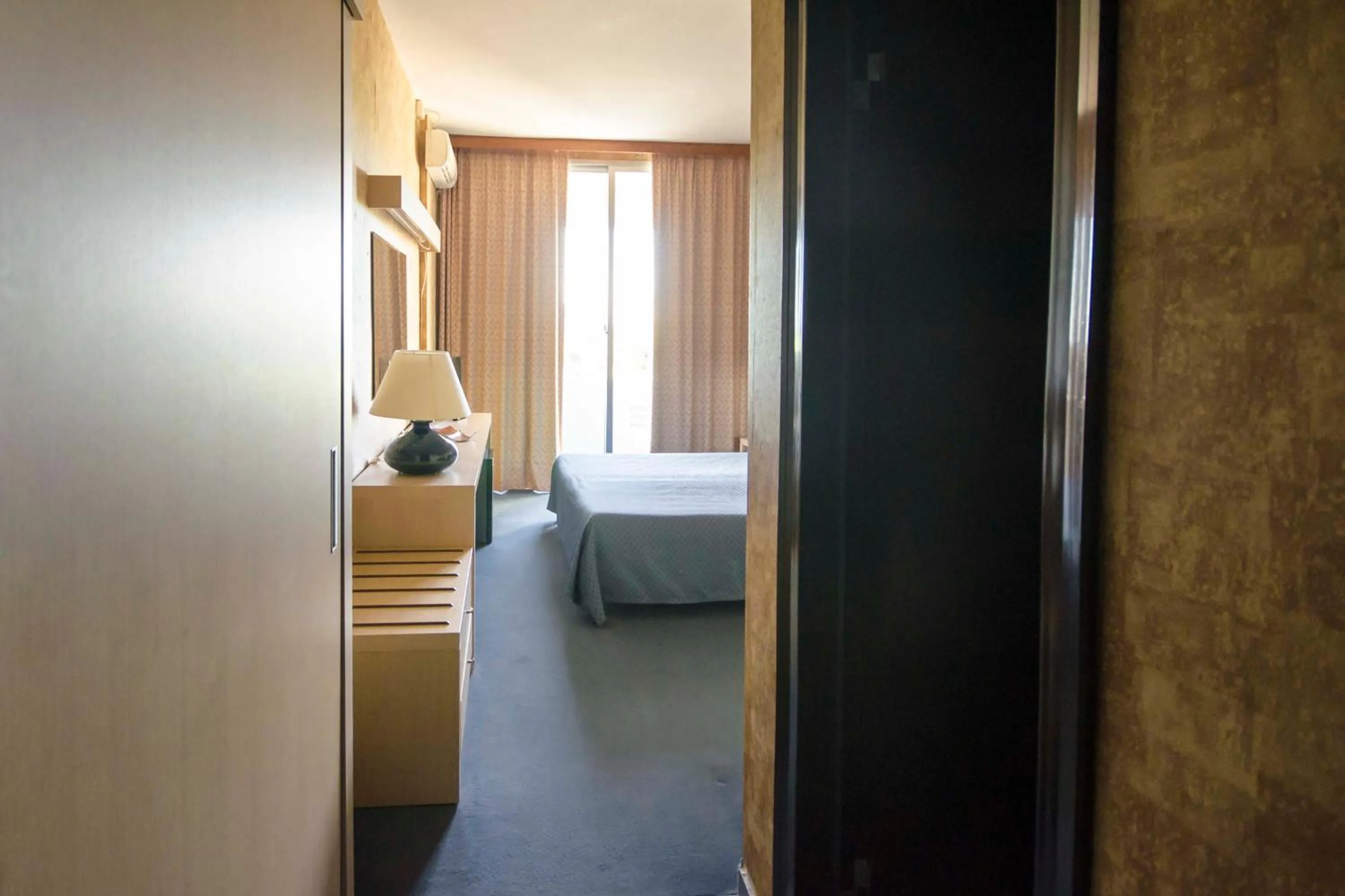 Decorative detail, Bed in Grand Hotel Helios