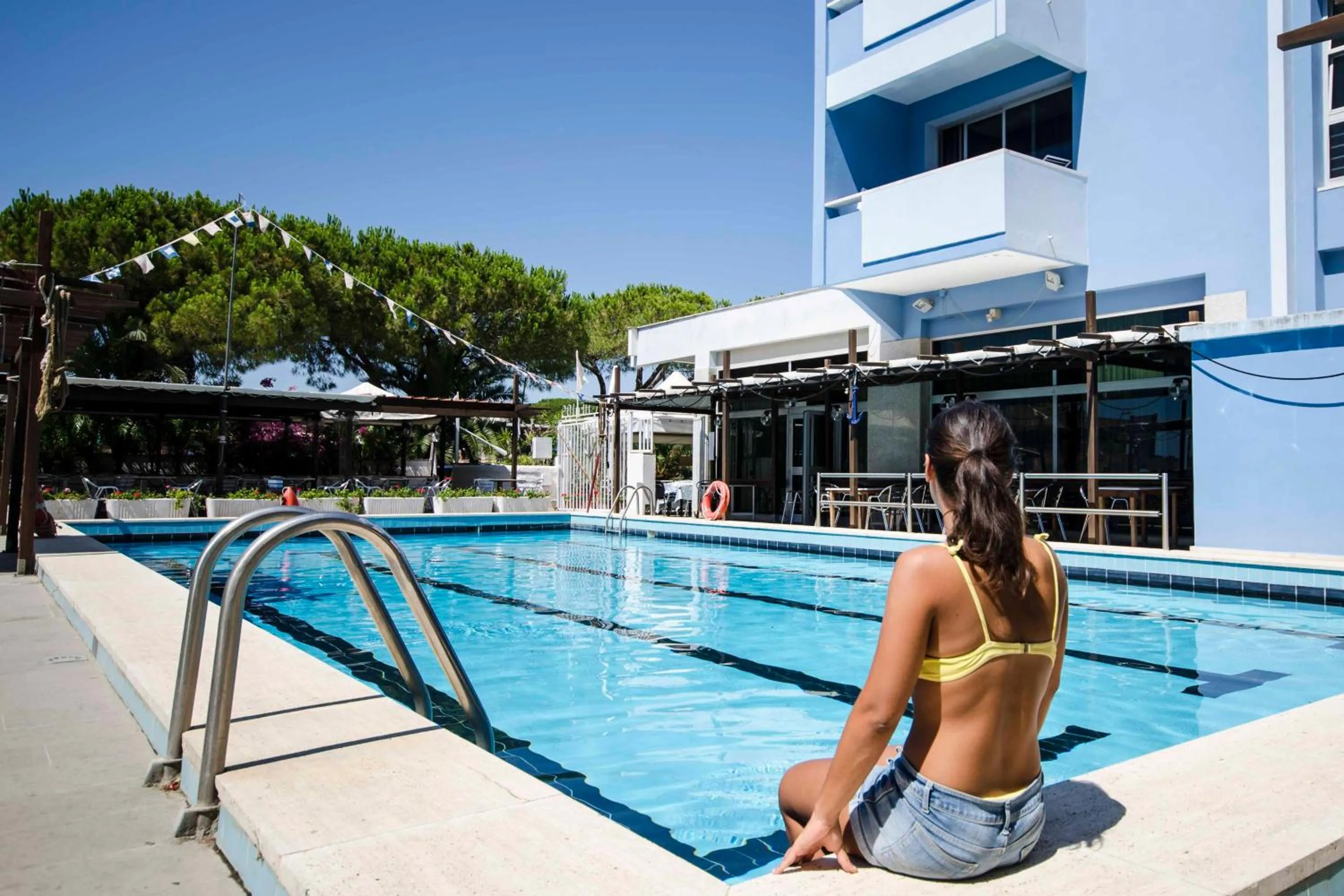 Swimming pool in Grand Hotel Helios