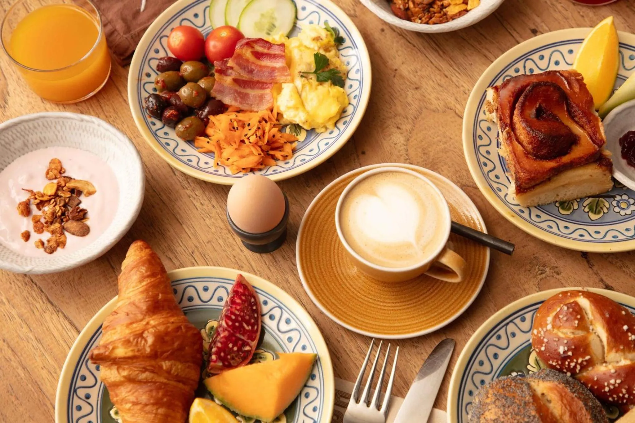 Buffet breakfast in Lulu Guldsmeden