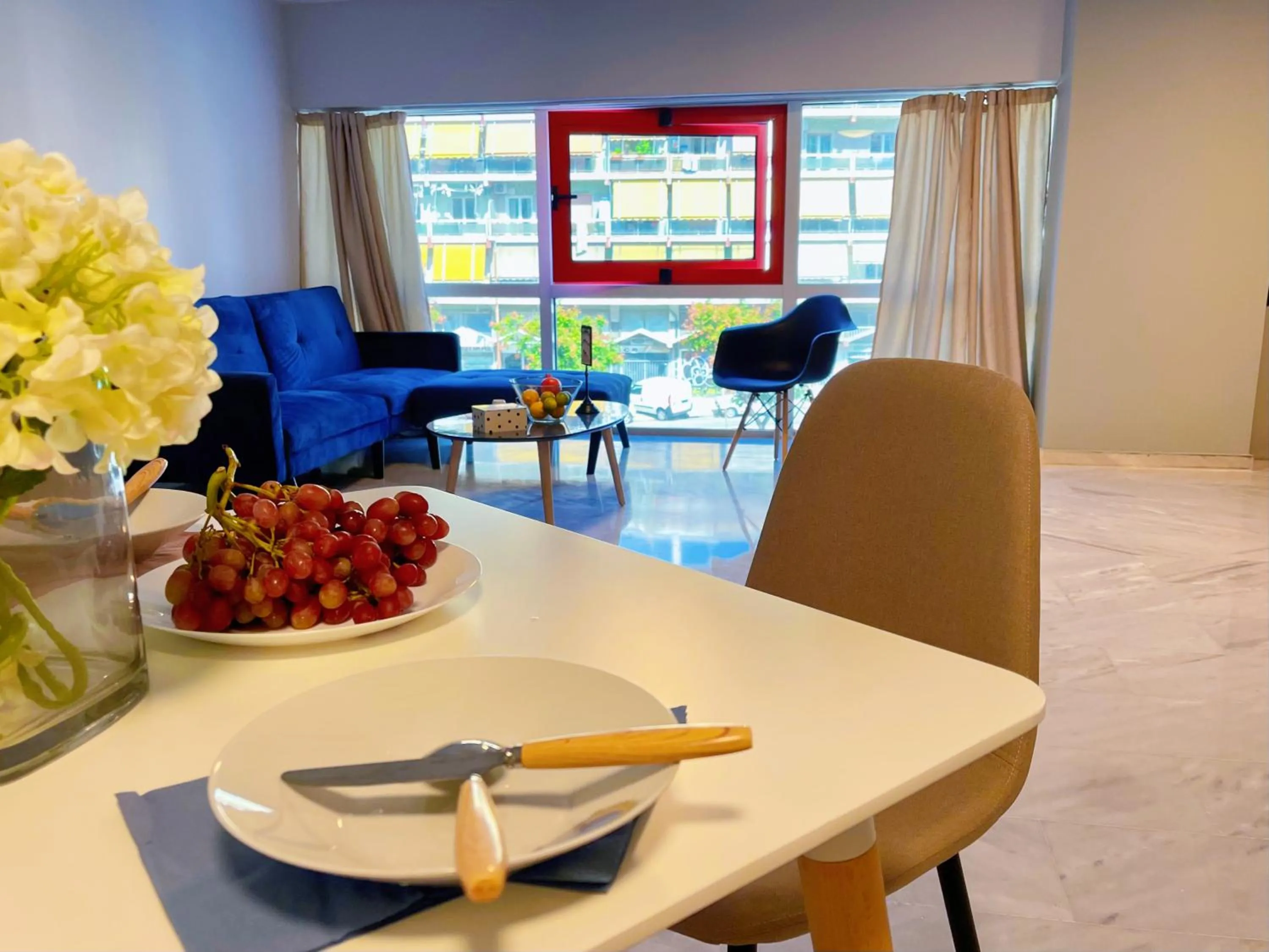 Dining area in WSD Baia Acropolis Hotel Apartment