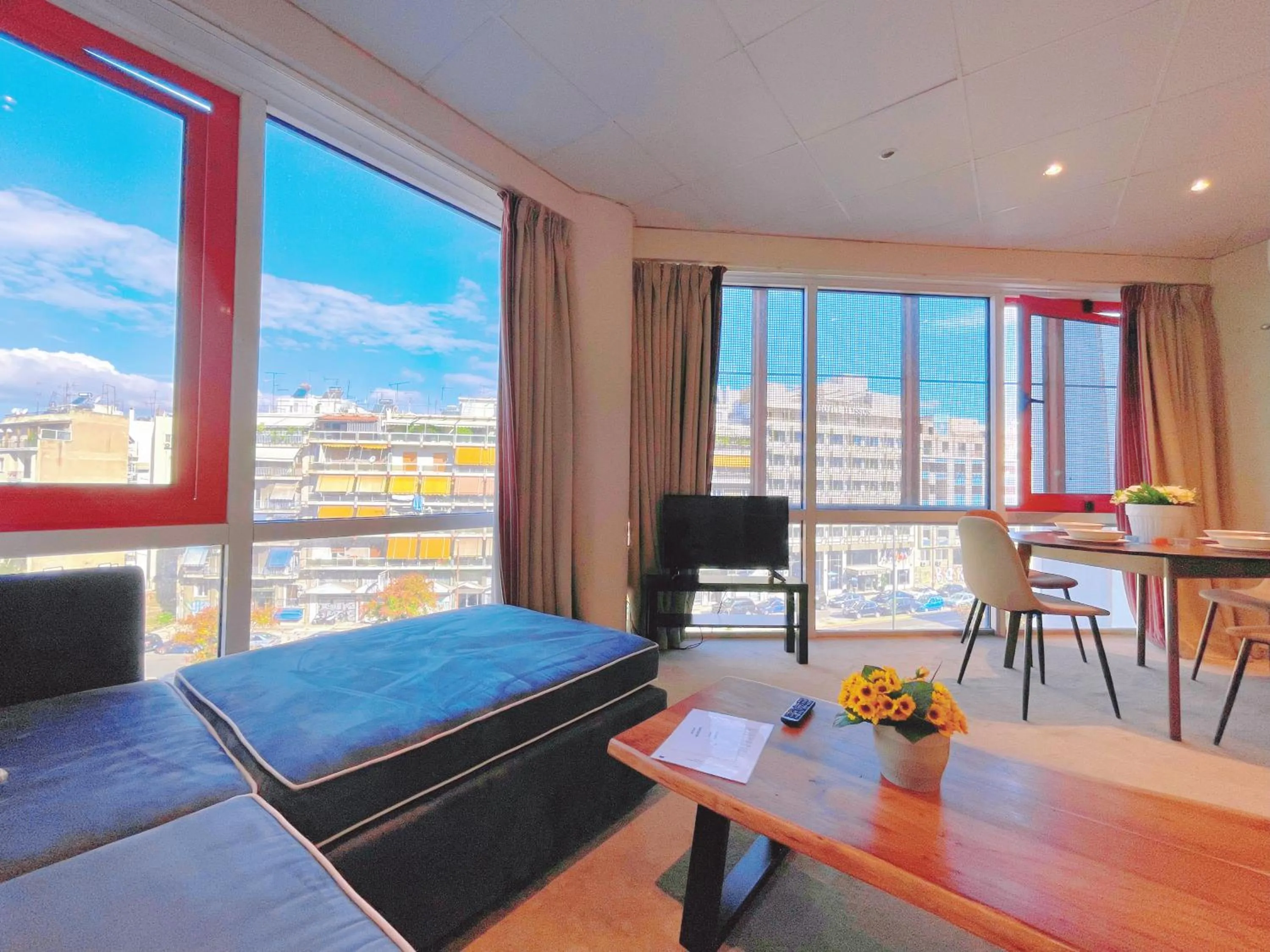 Seating area in WSD Baia Acropolis Hotel Apartment