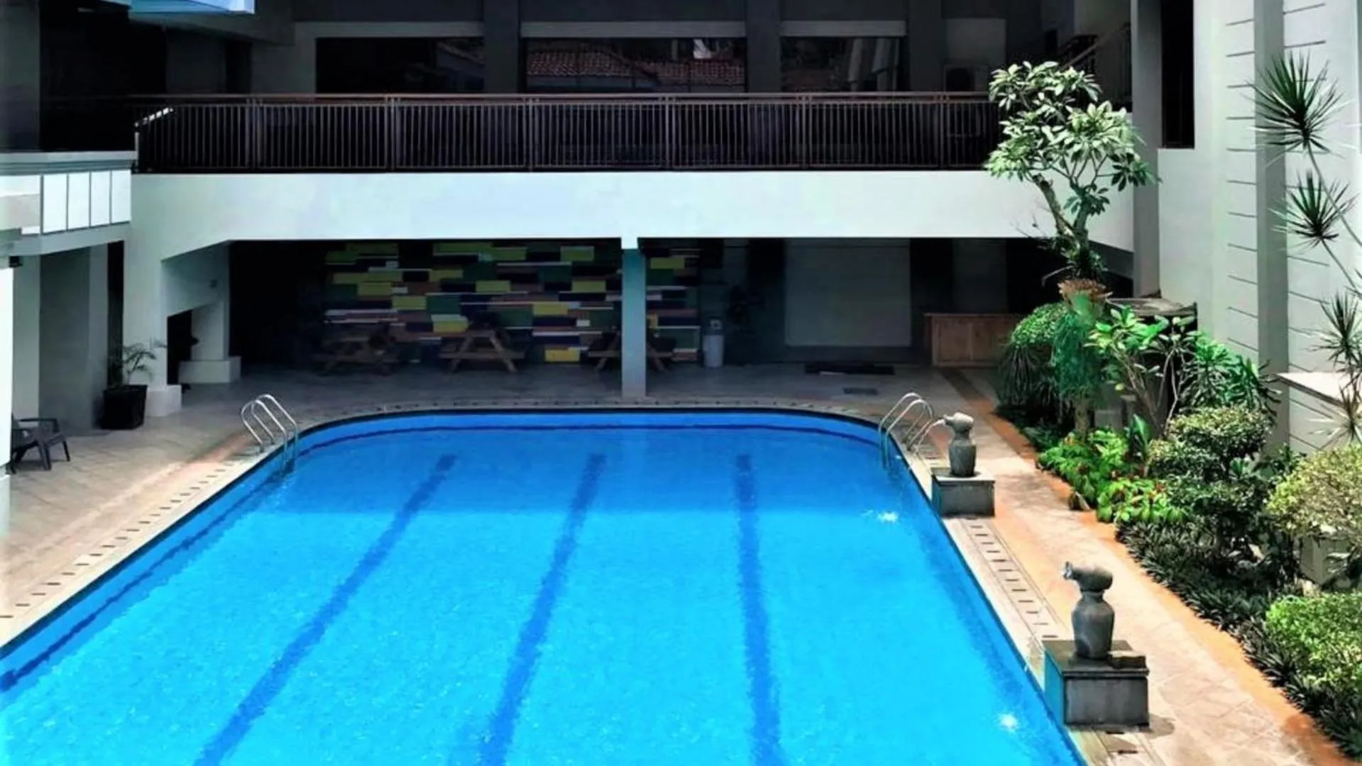 Swimming pool in Sari Ater Kamboti Hotel Bandung