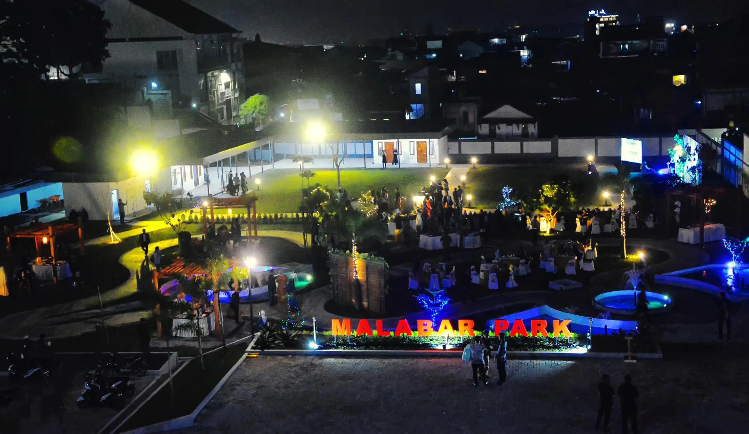 Garden view in Sari Ater Kamboti Hotel Bandung