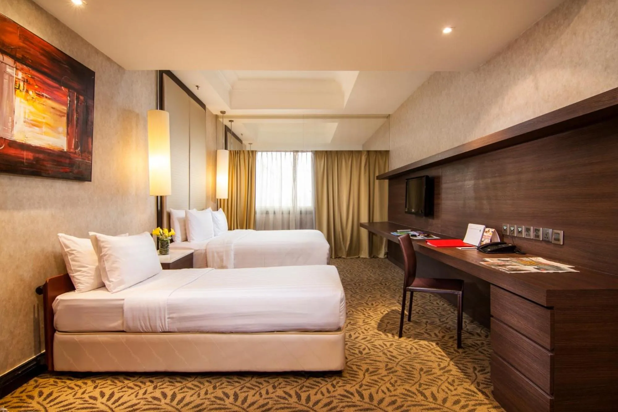 Seating area, Bed in Sunway Putra Hotel Kuala Lumpur