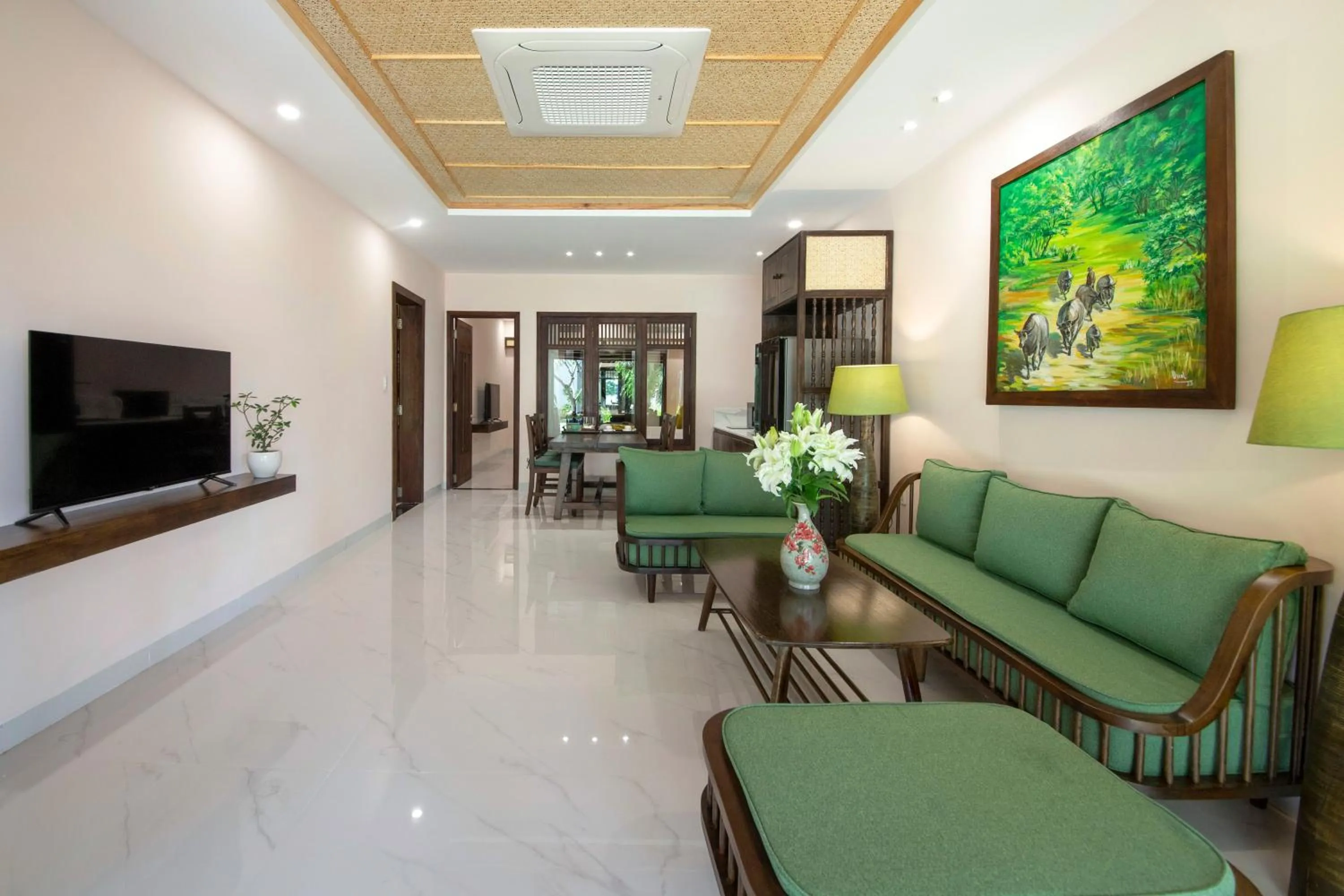 Living room in Palm Garden Beach Resort & Spa