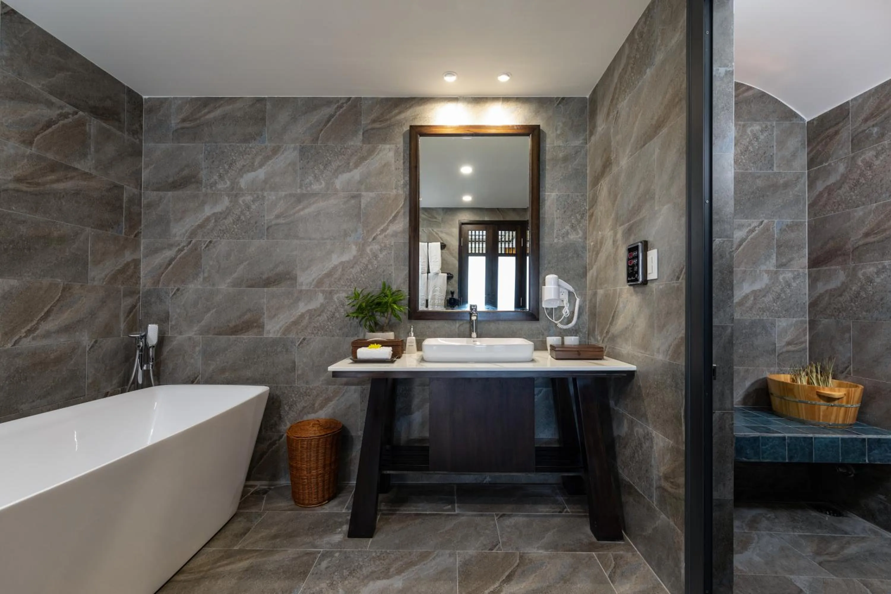 Bathroom in Palm Garden Beach Resort & Spa