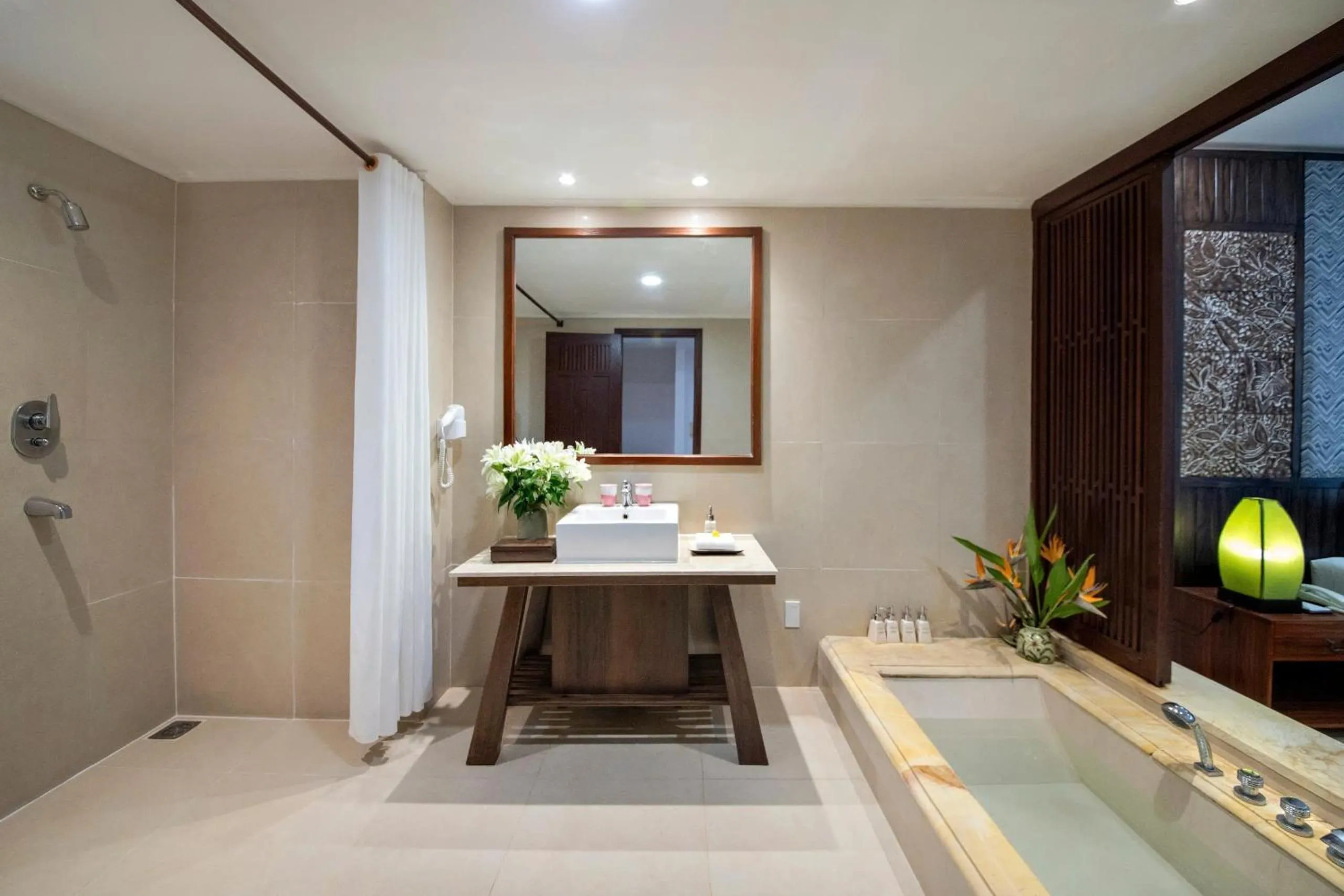 Bathroom in Palm Garden Beach Resort & Spa