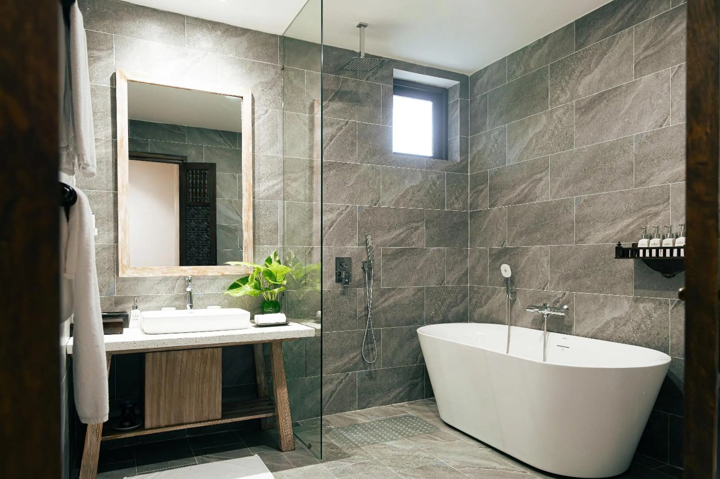 Bathroom in Palm Garden Beach Resort & Spa