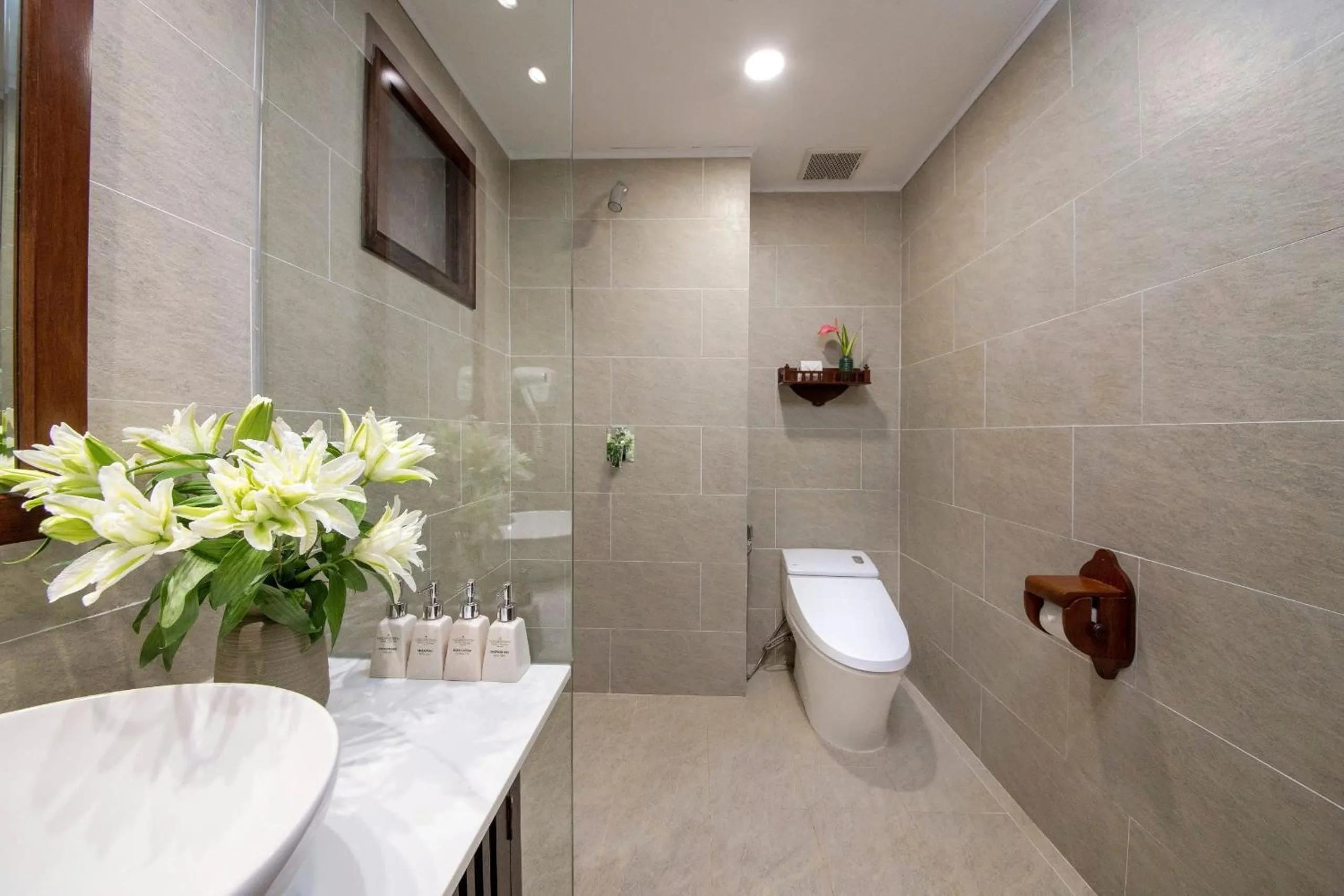 Toilet in Palm Garden Beach Resort & Spa