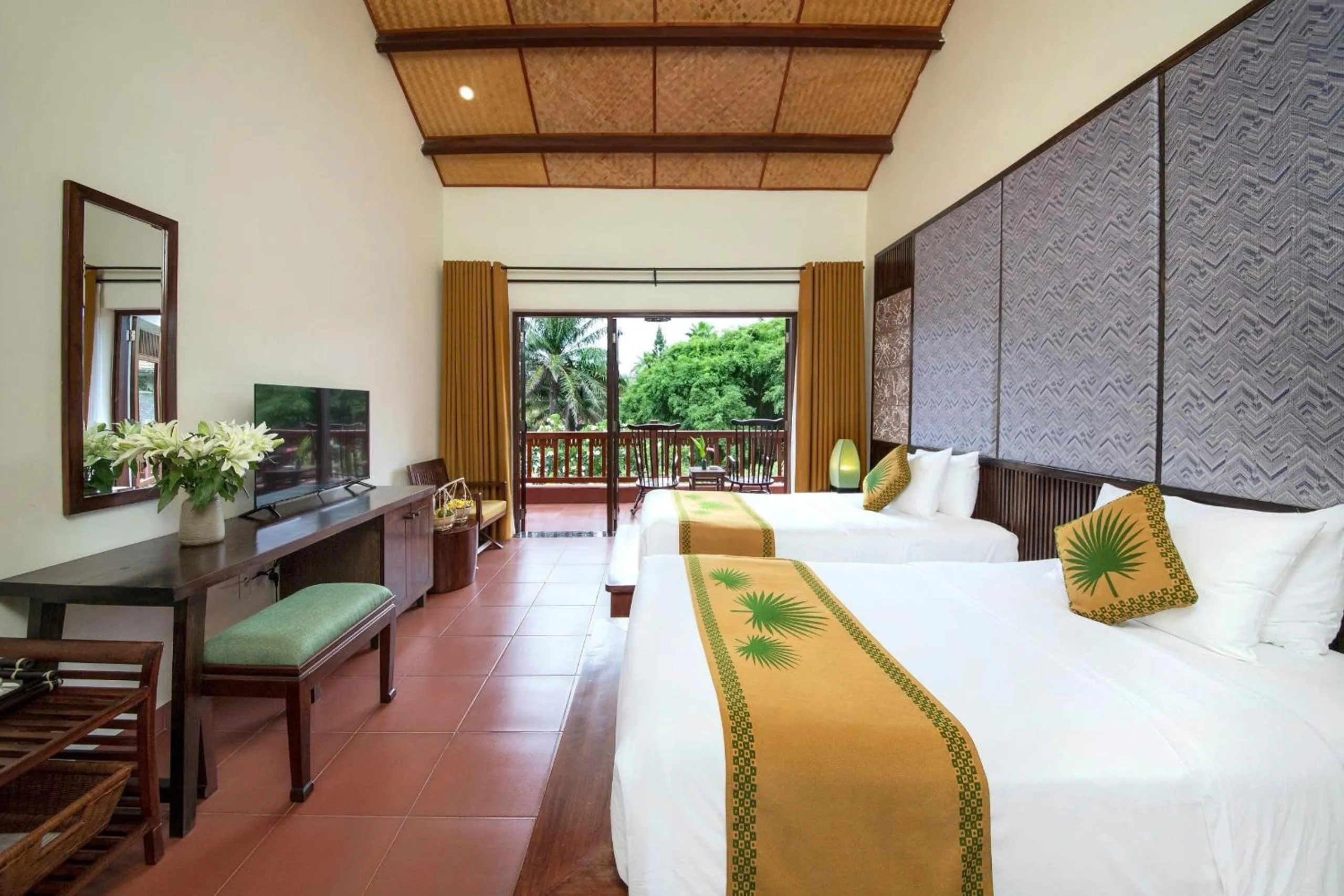 Bedroom, Bed in Palm Garden Beach Resort & Spa