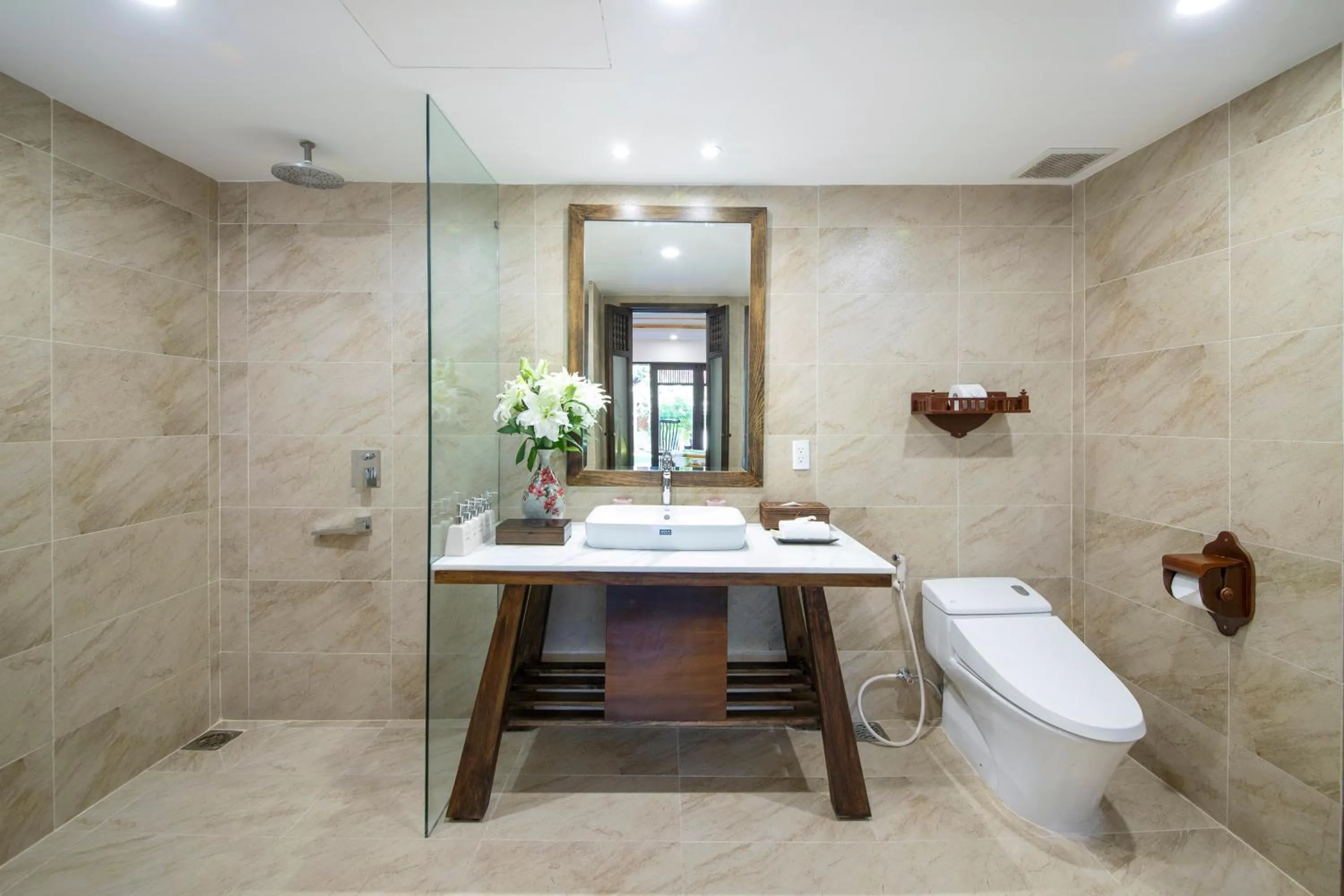 Toilet in Palm Garden Beach Resort & Spa