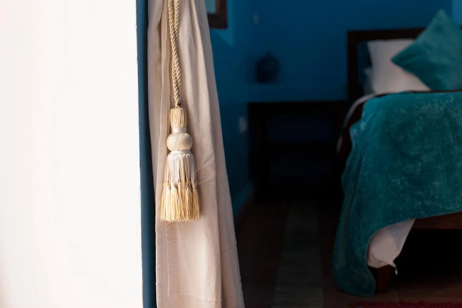 Decorative detail, Bed in Dar Sohane