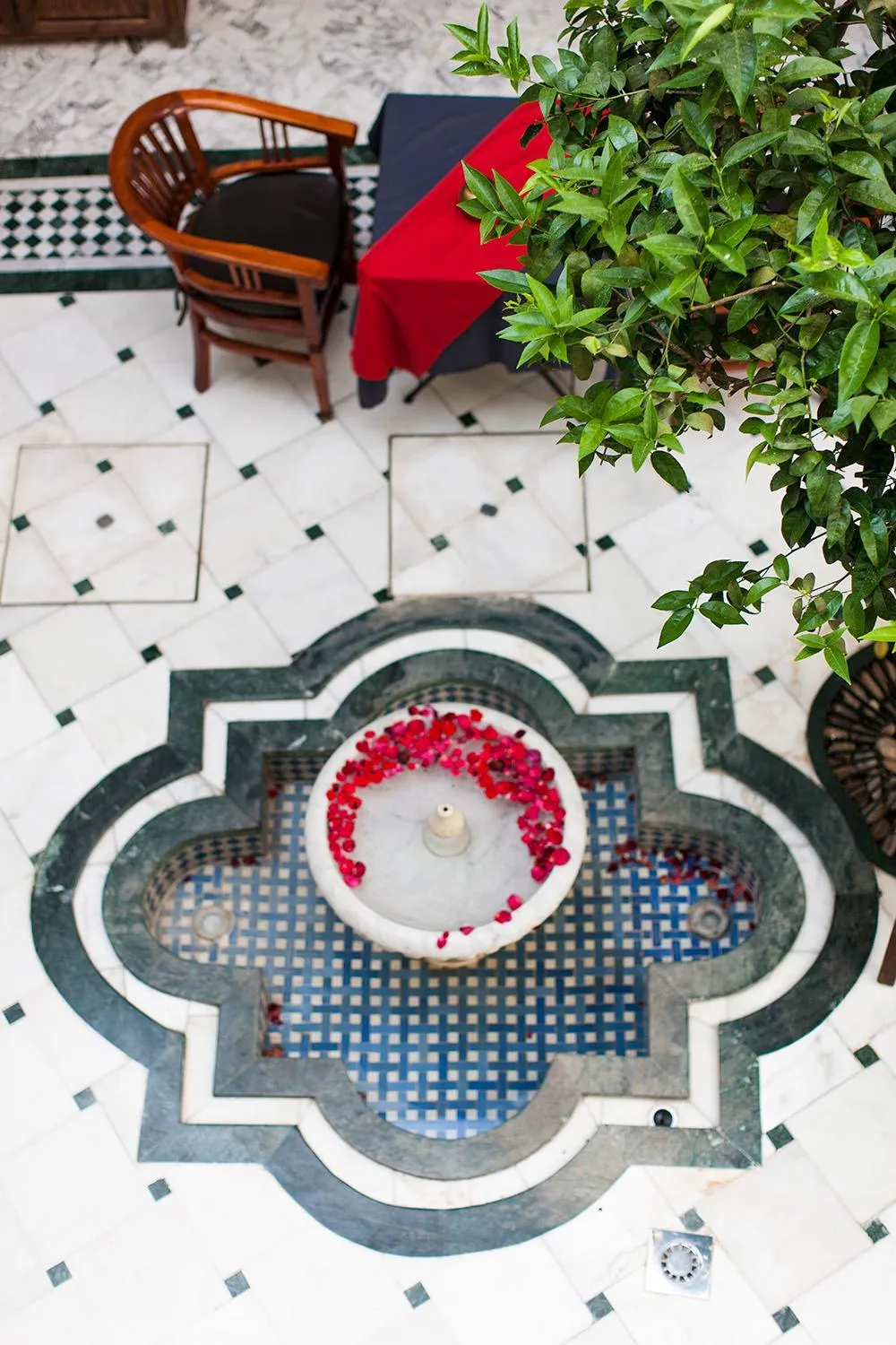 Decorative detail in Dar Sohane