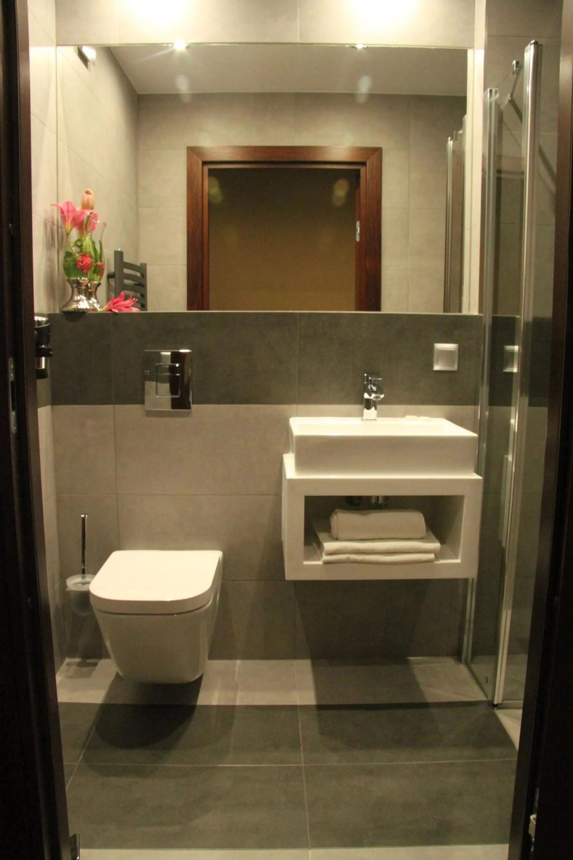 Toilet in Hotel Dunajec