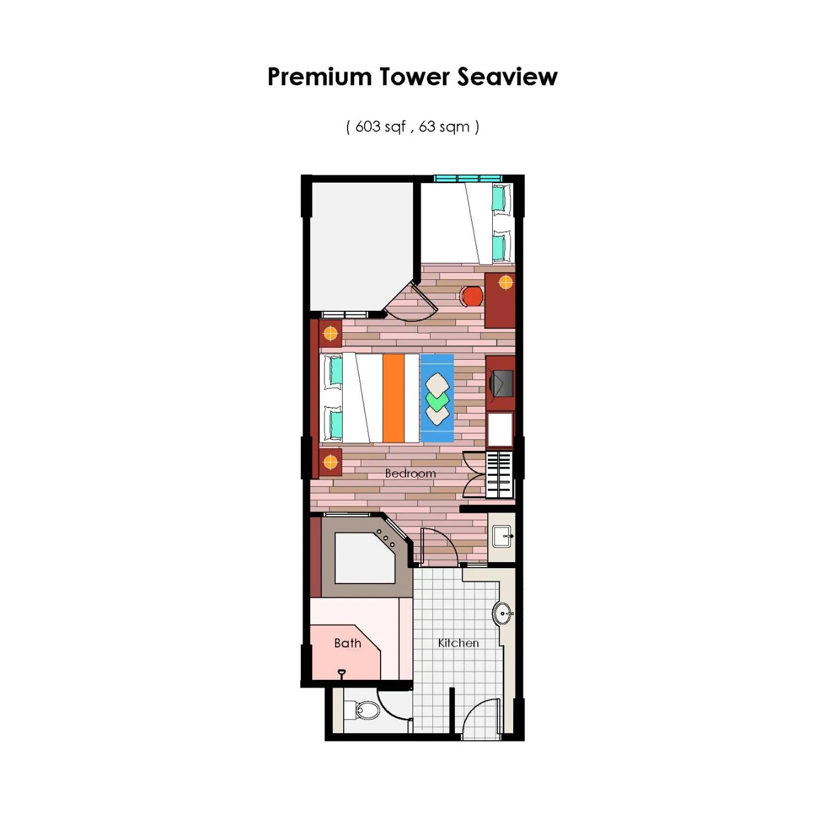 Floor plan in Lexis Port Dickson