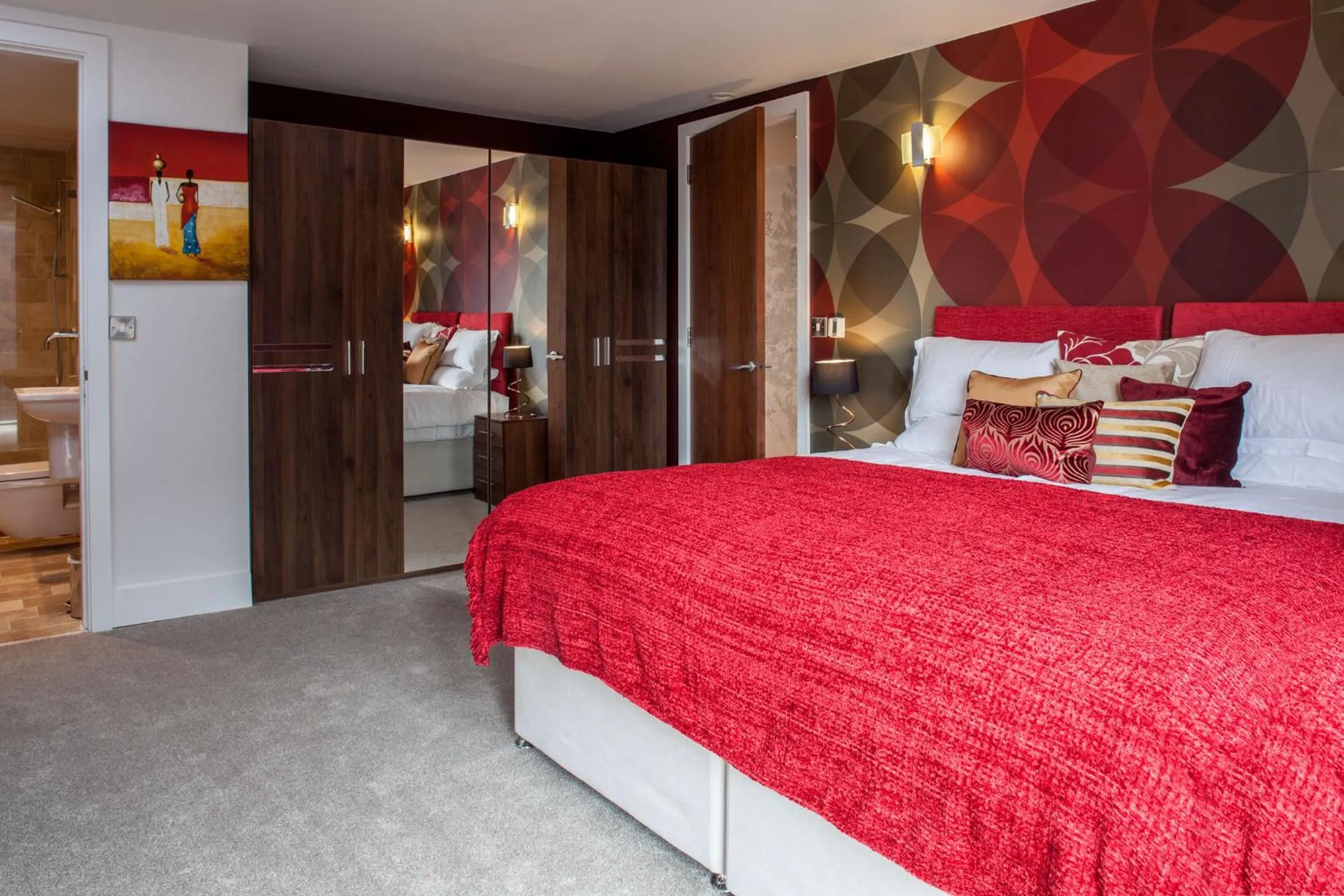 Photo of the whole room, Bed in The Sinclair Building