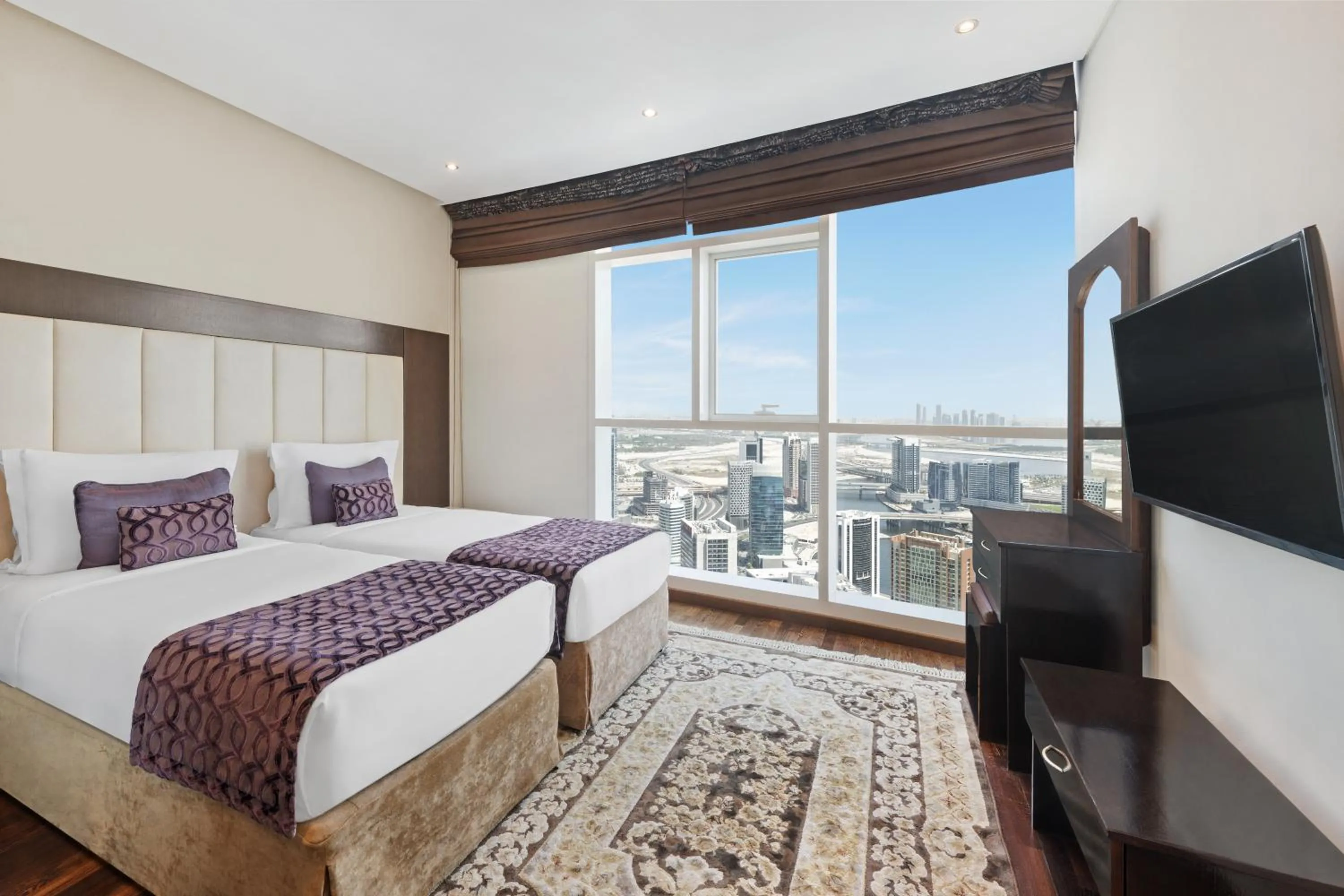 Bed in DAMAC Maison Distinction