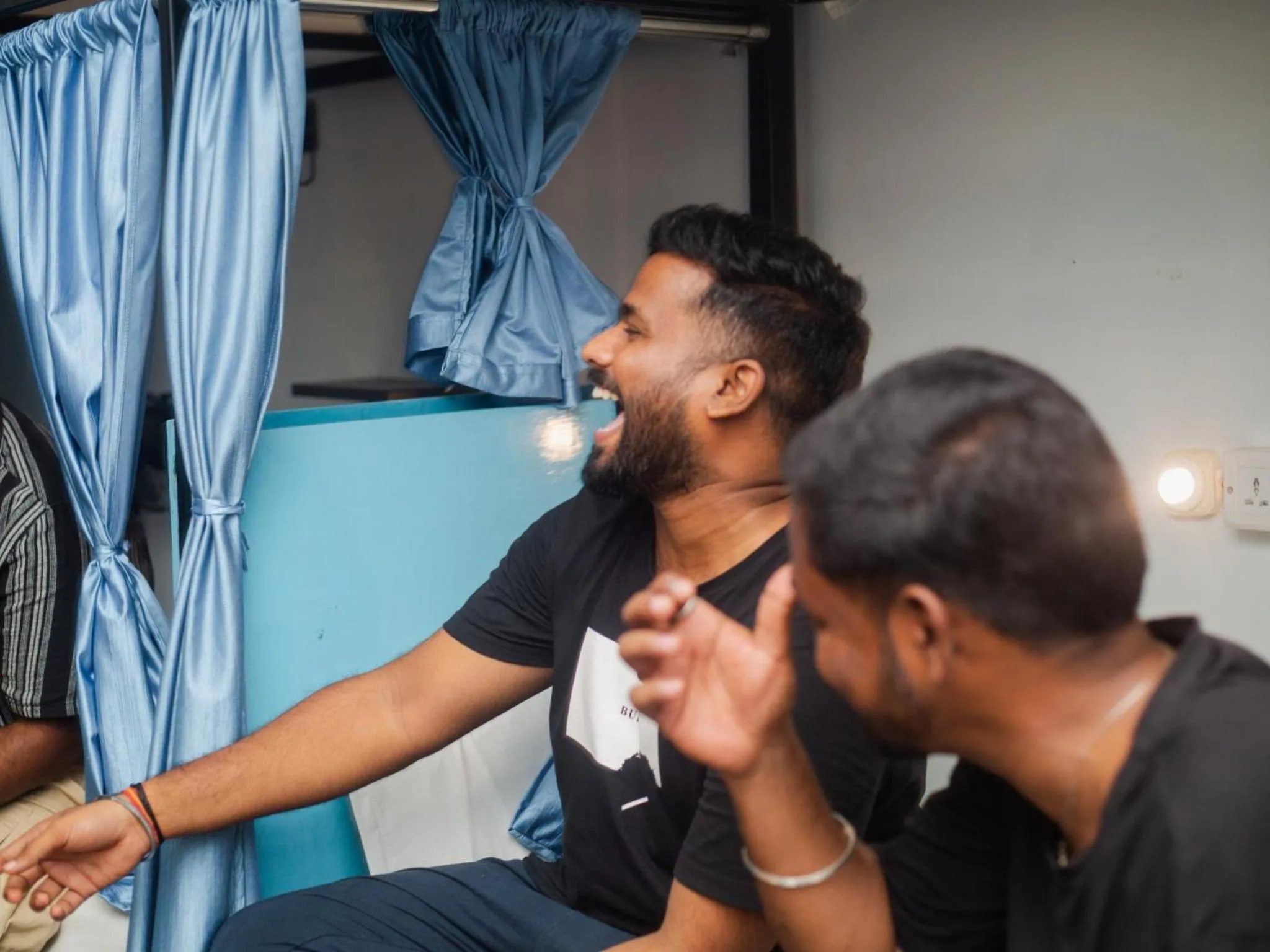 group of guests in Moustache Varanasi