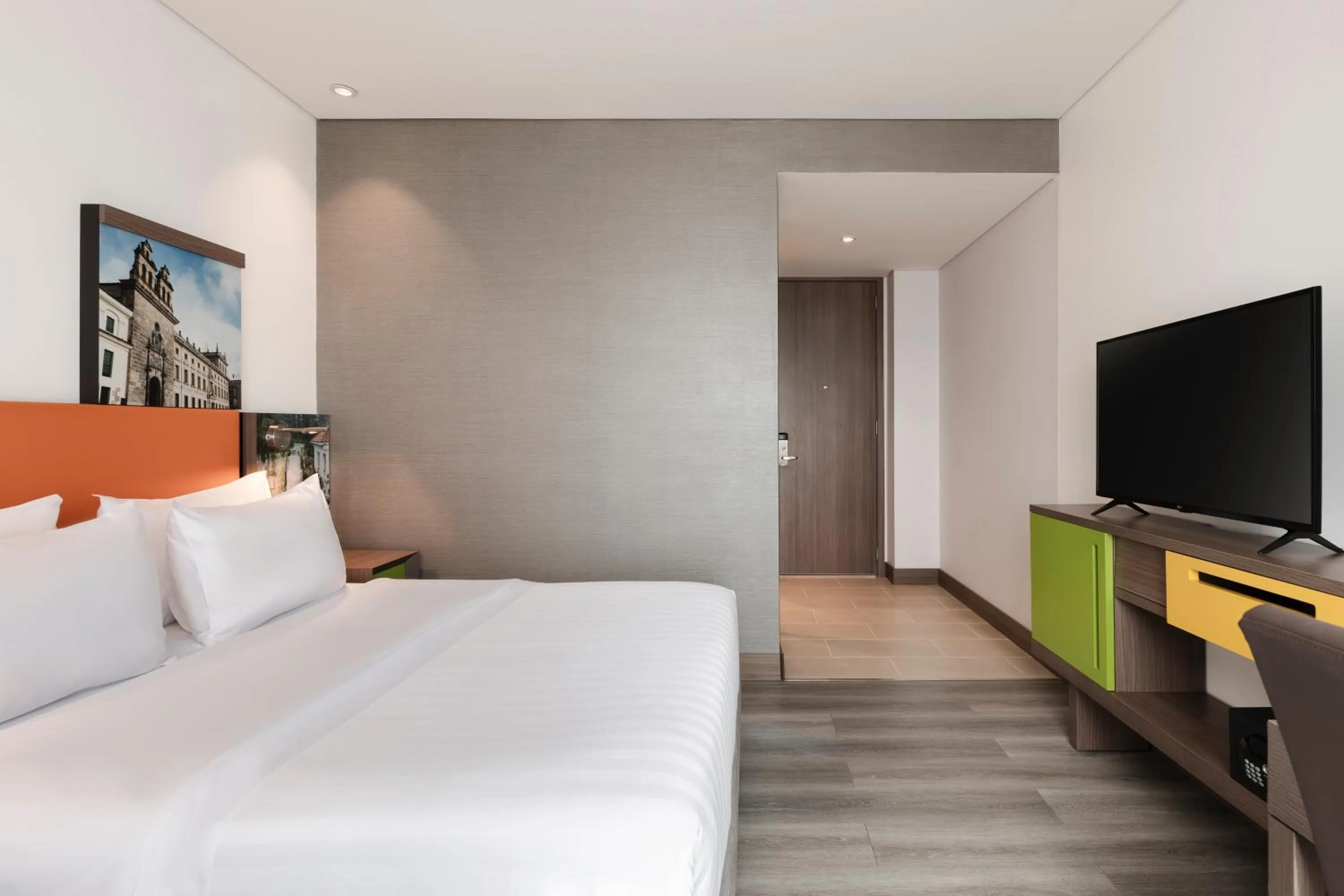 Bed in Hampton By Hilton Bogota Airport