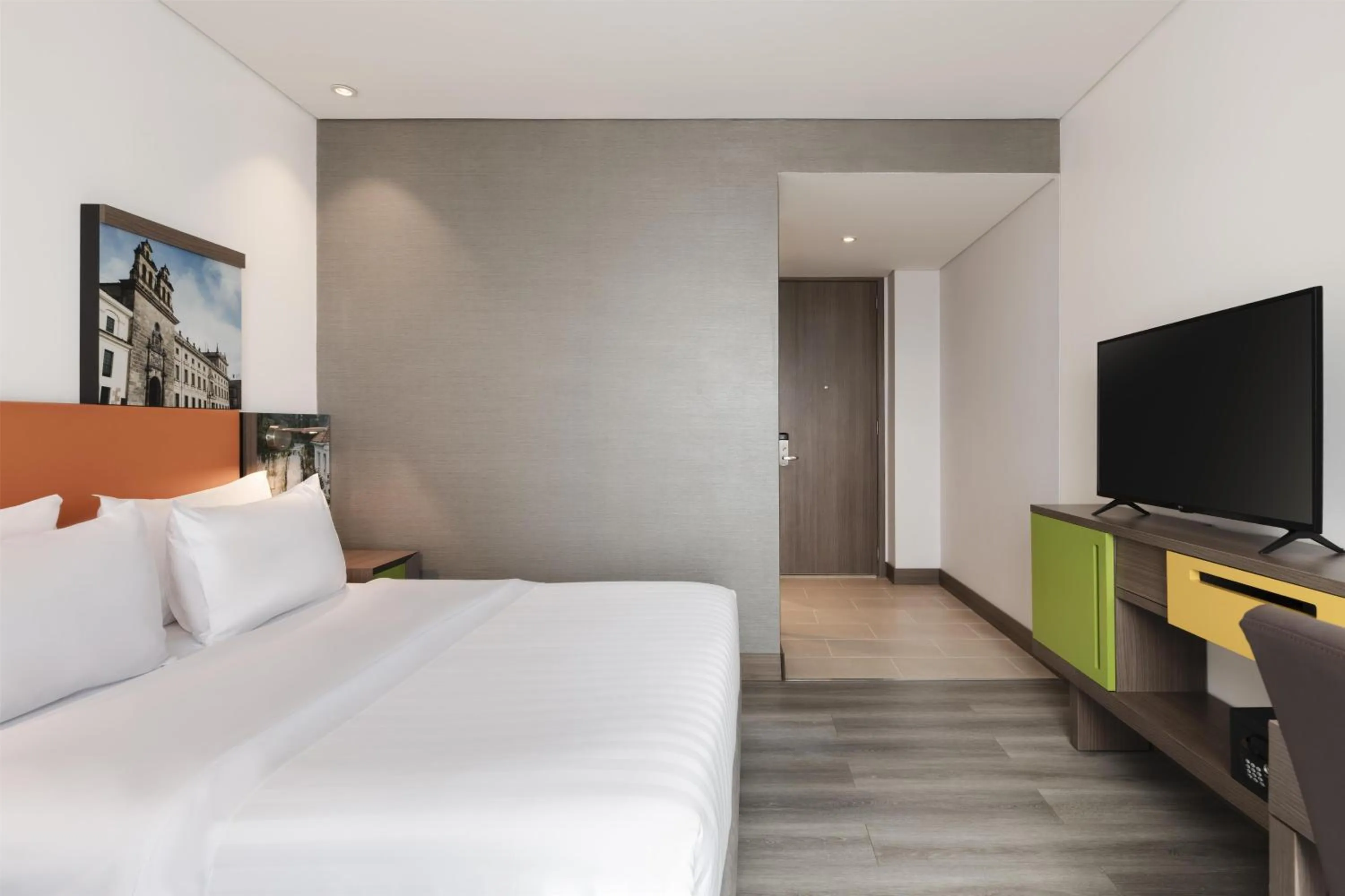 Bed in Hampton By Hilton Bogota Airport