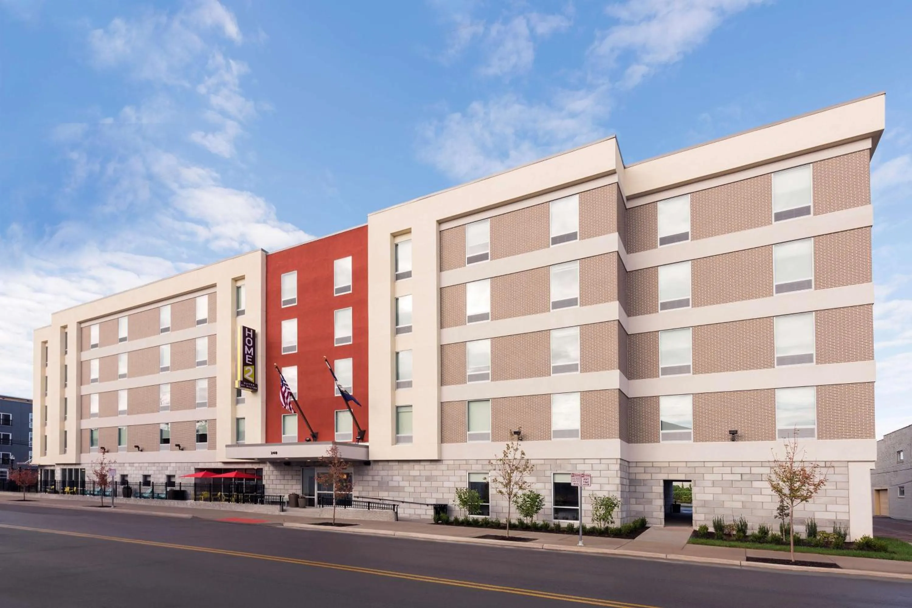 Property building in Home2 Suites by Hilton Louisville Downtown NuLu