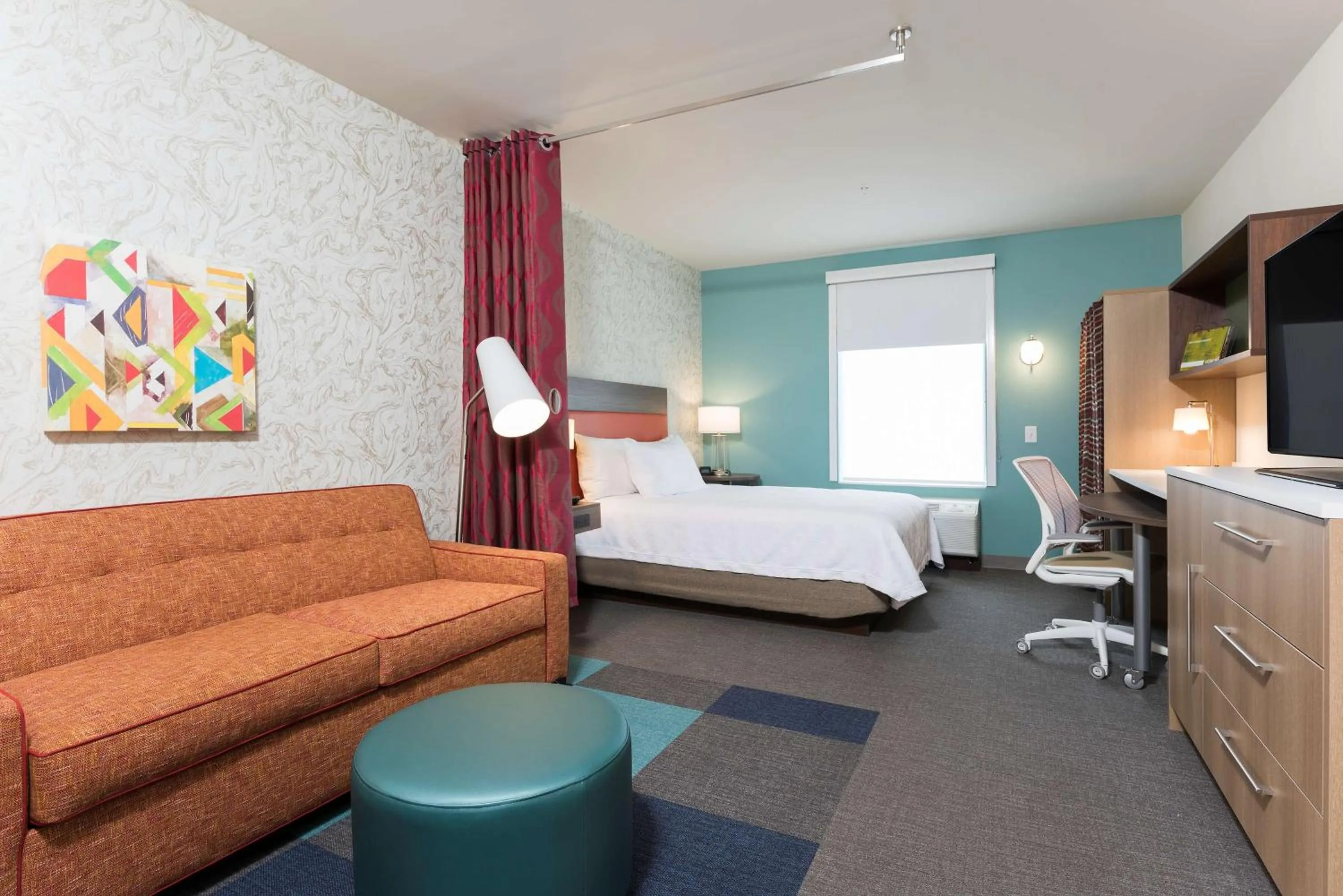 Bedroom, Bed in Home2 Suites by Hilton Louisville Downtown NuLu