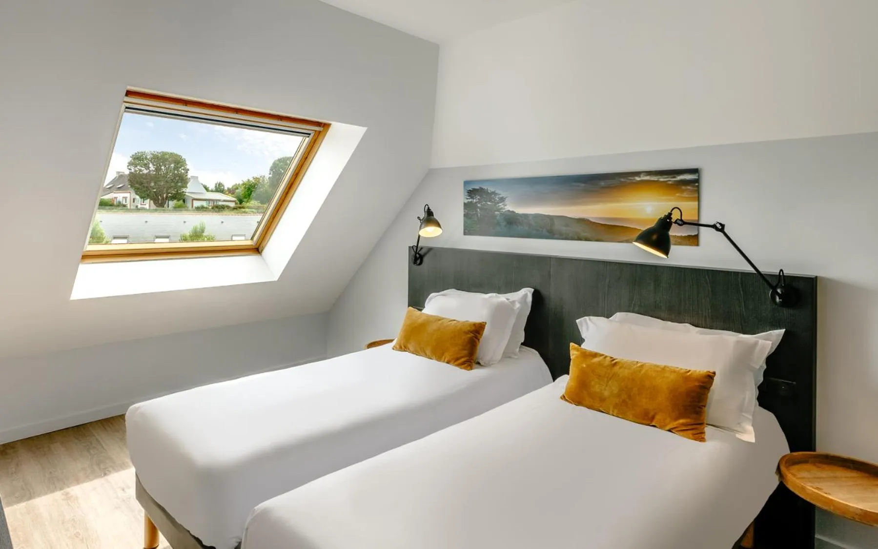 Bedroom, Bed in Le Cardinal - Belle-Ile-en-Mer