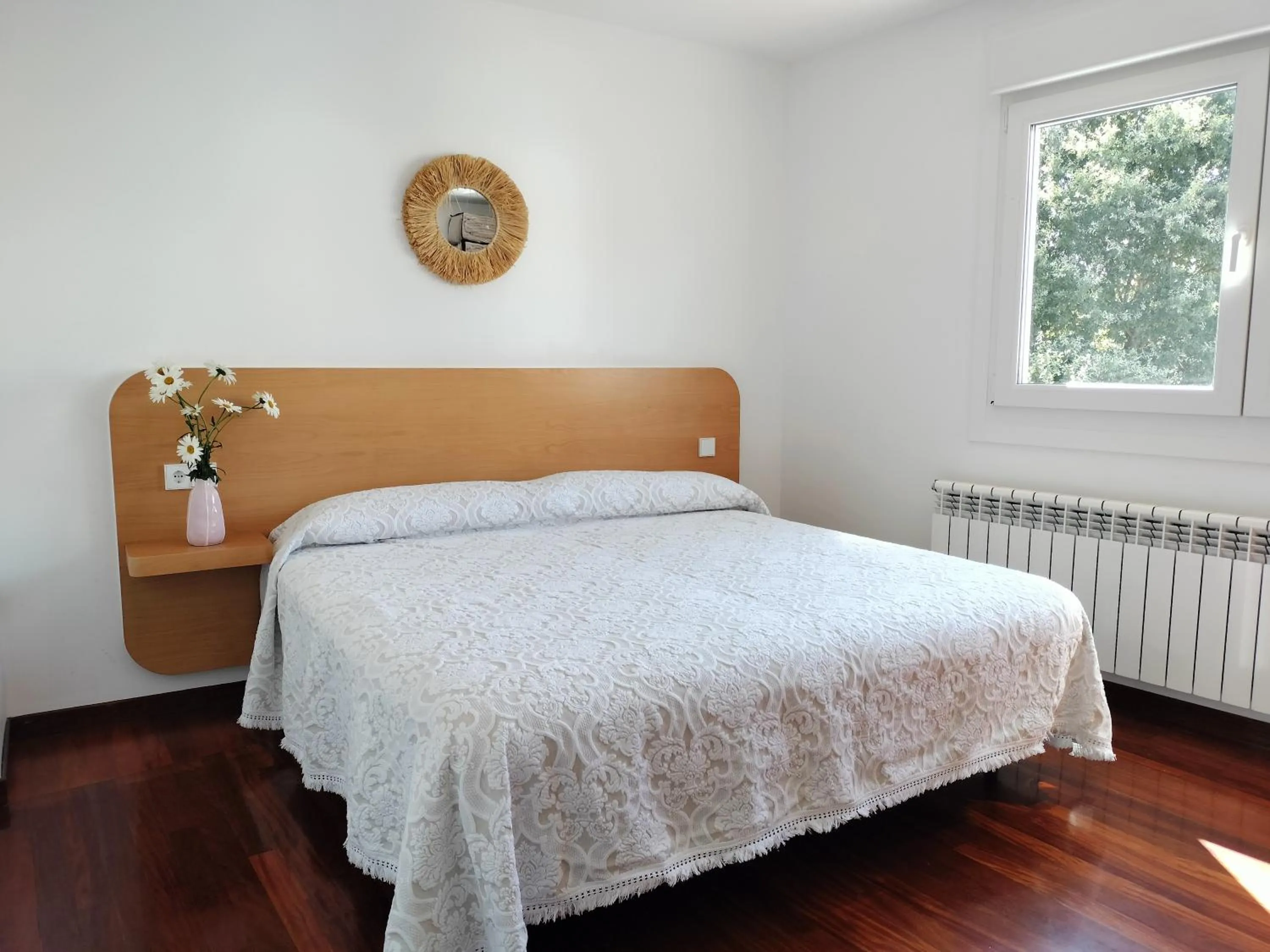 Bed in Hotel Victorino