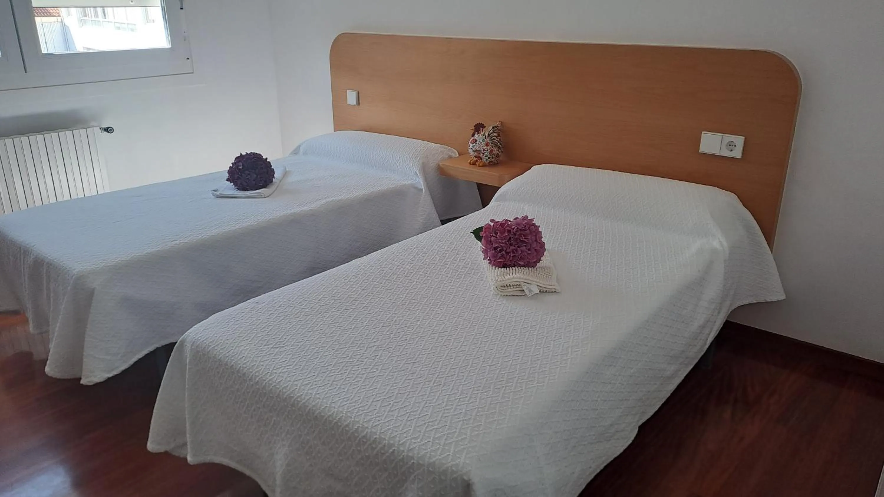 Bed in Hotel Victorino