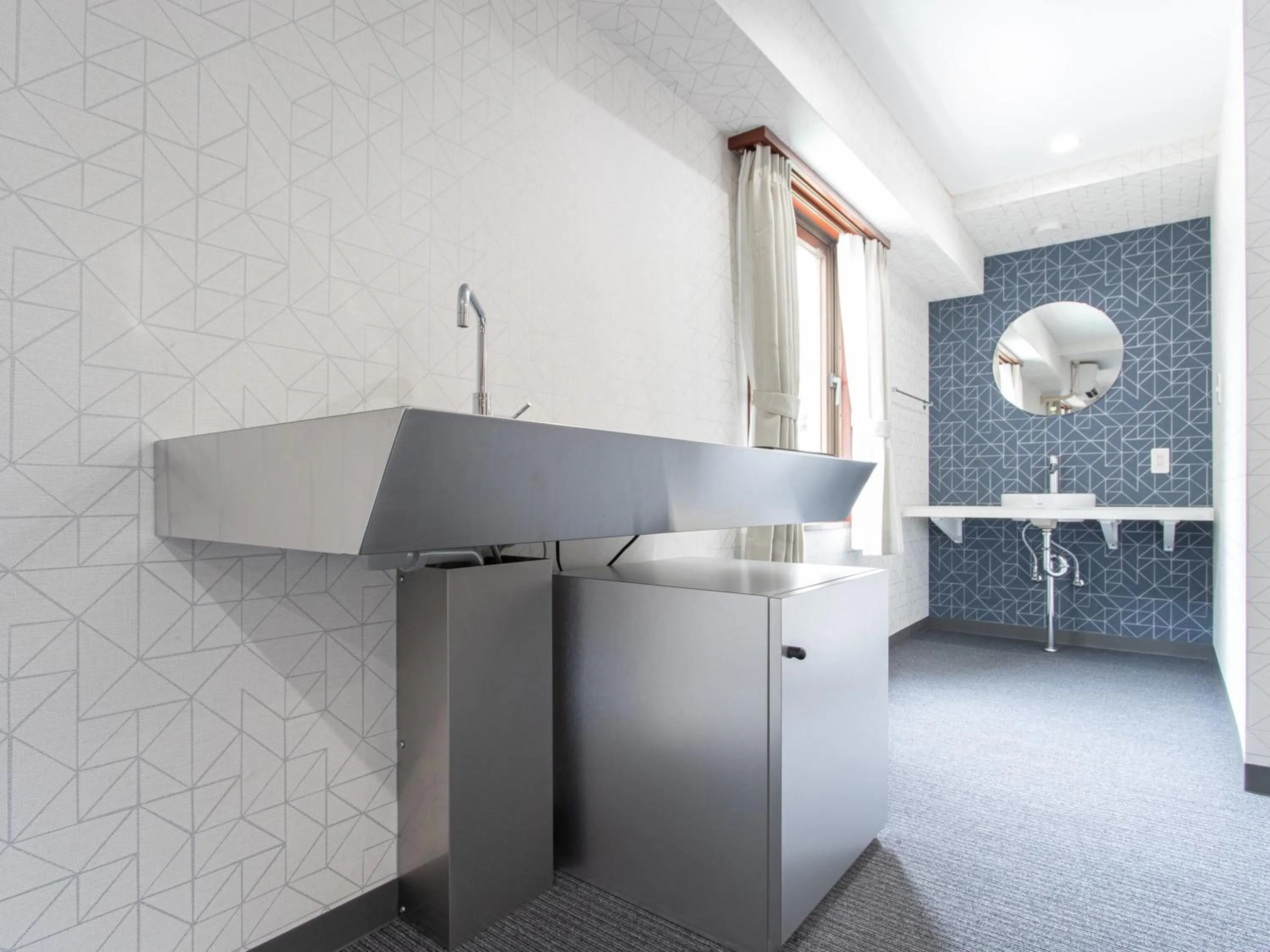 Kitchen or kitchenette in Tabist Sasebo Palace Hotel