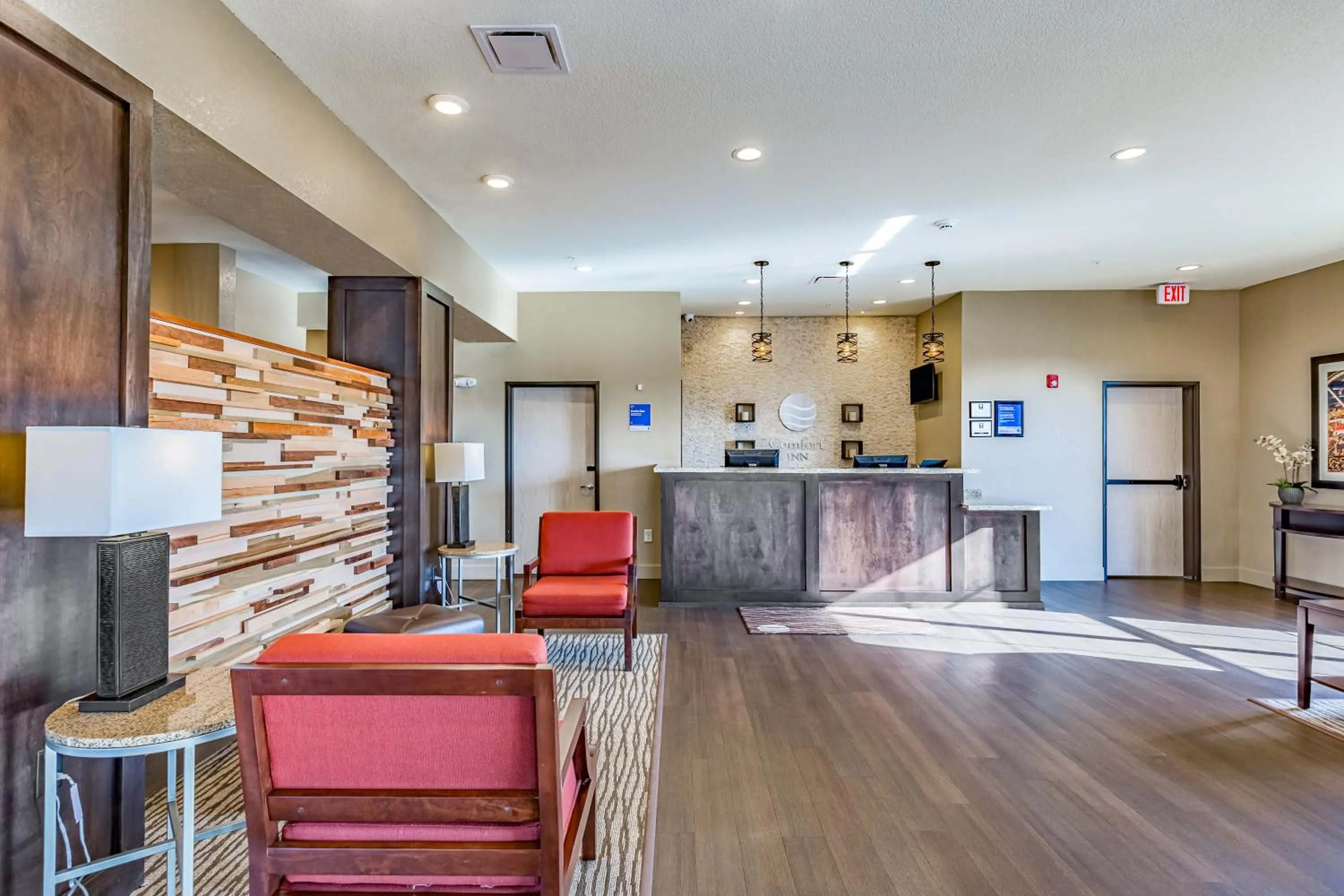 Lobby or reception in Comfort Inn Altoona-Des Moines