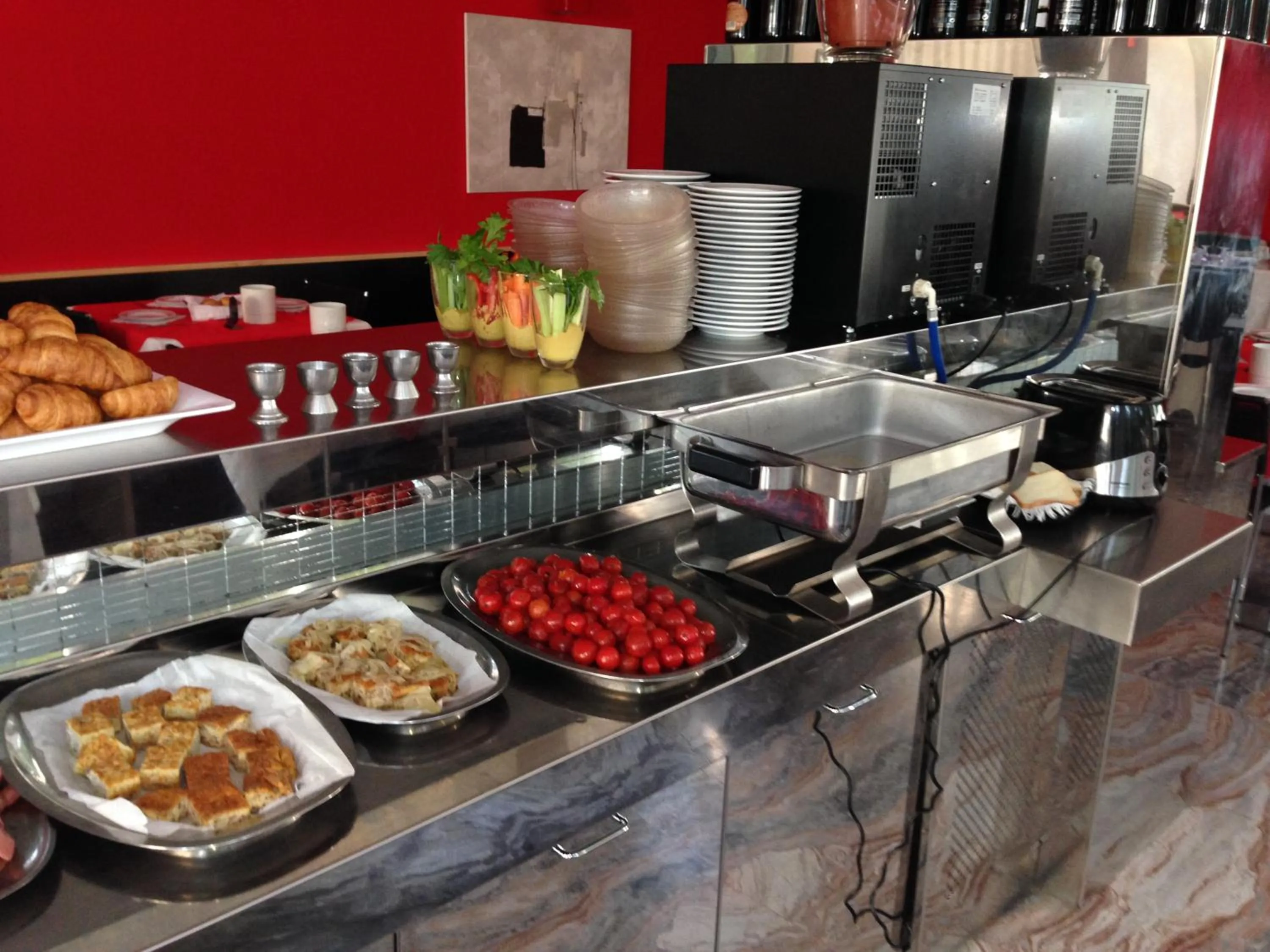 Continental breakfast in Hotel Firenze