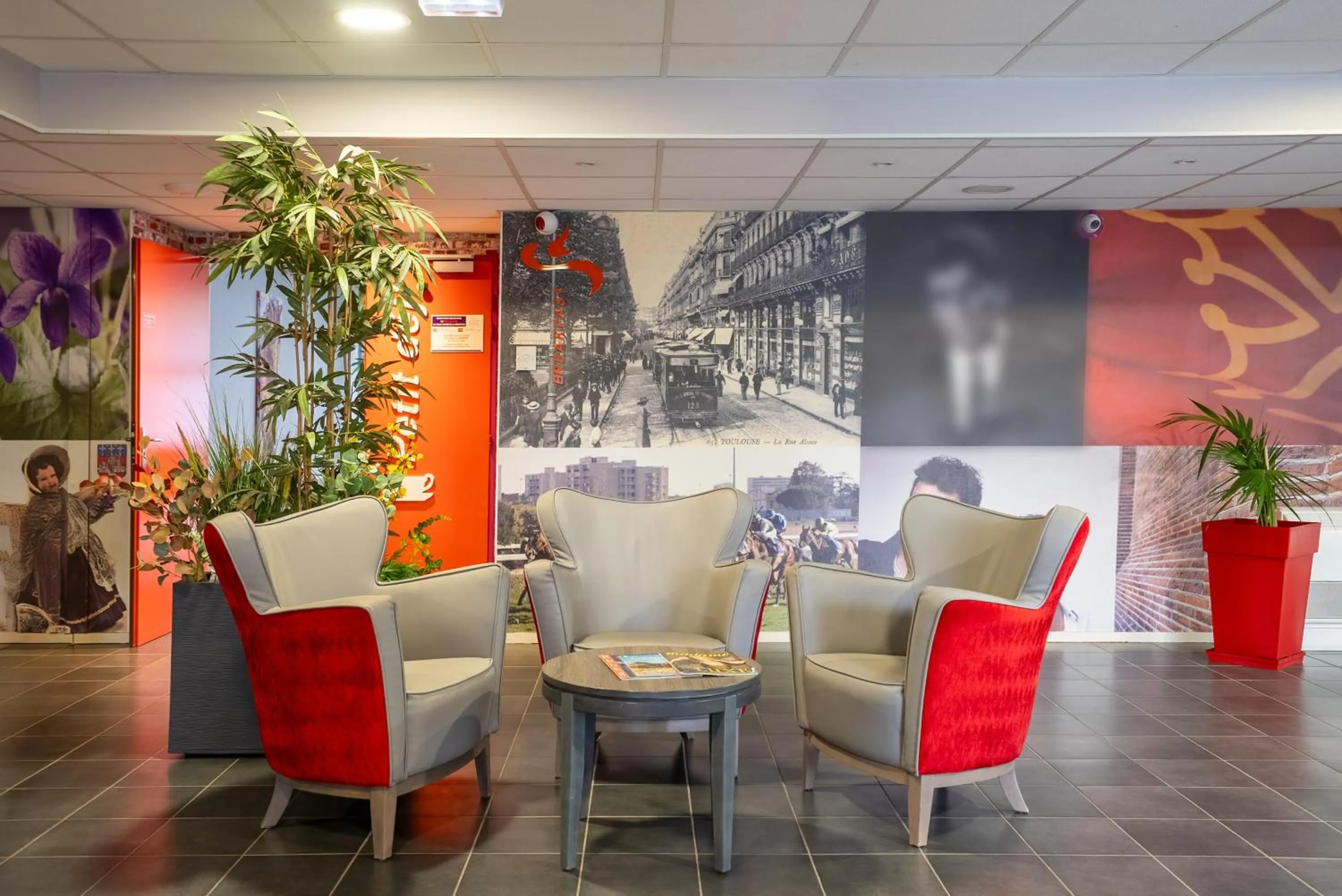 Living room in Alezan Hôtel & Résidence