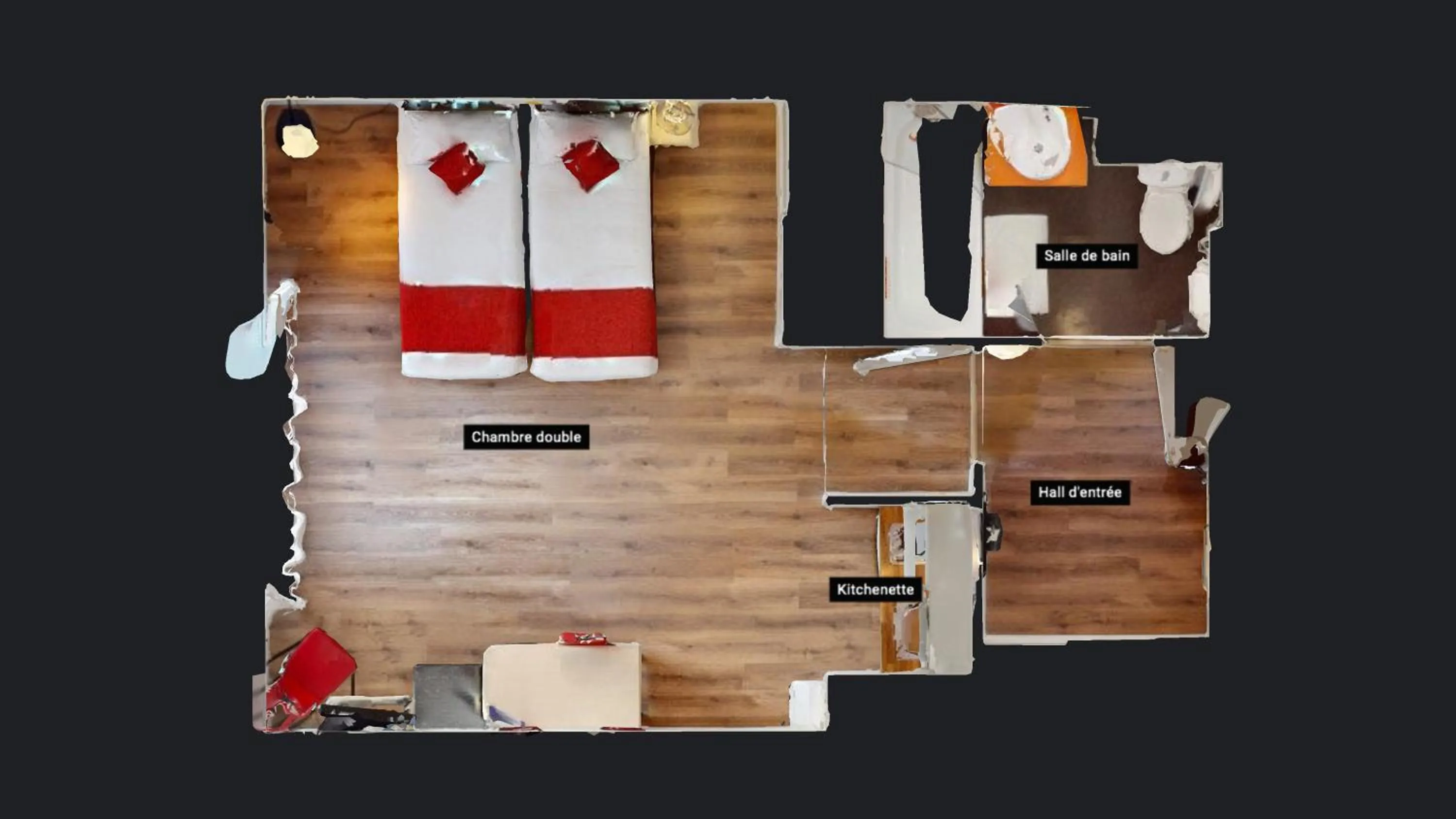 Floor plan in Alezan Hôtel & Résidence