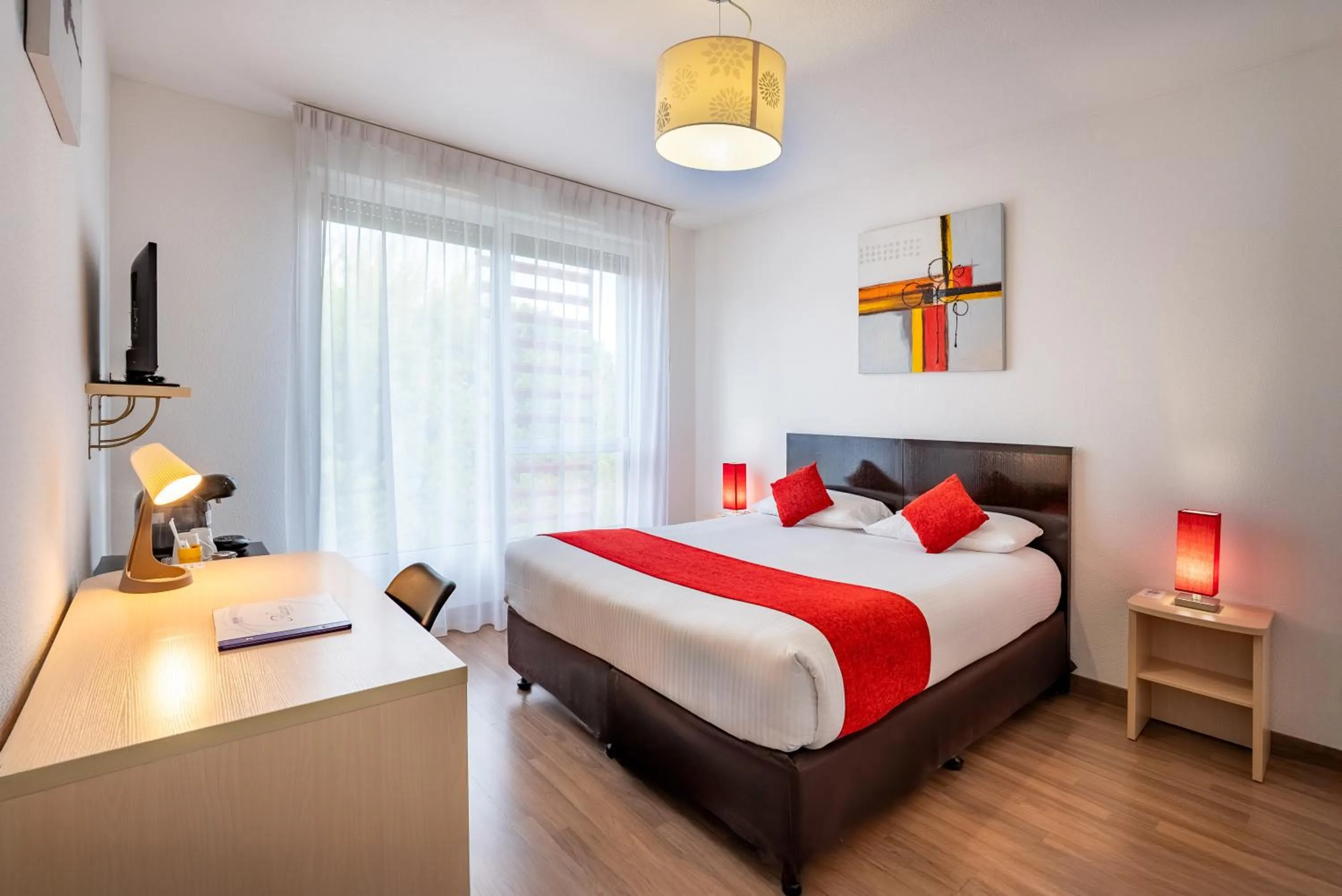 Bed in Alezan Hôtel & Résidence