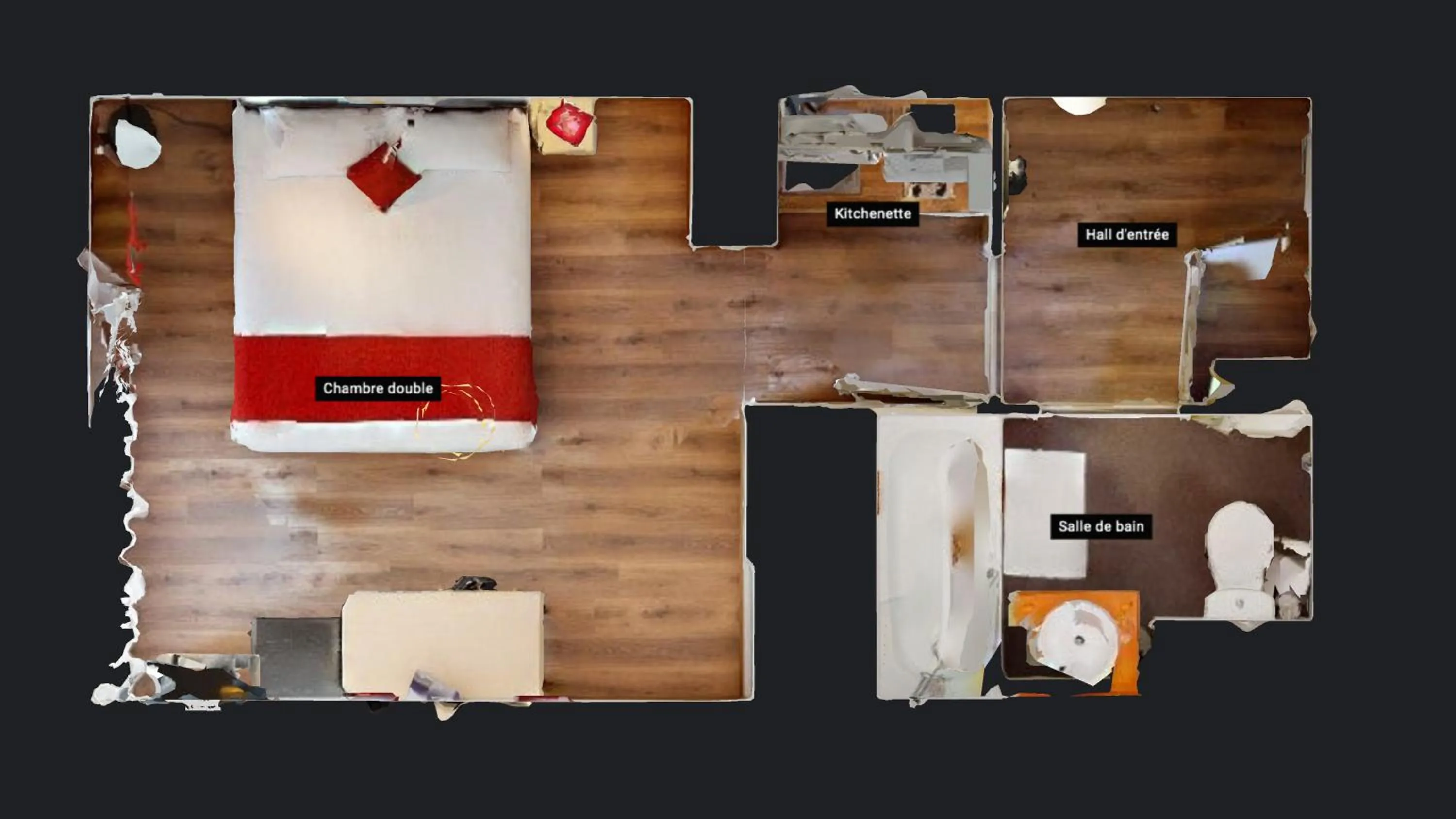 Floor plan in Alezan Hôtel & Résidence