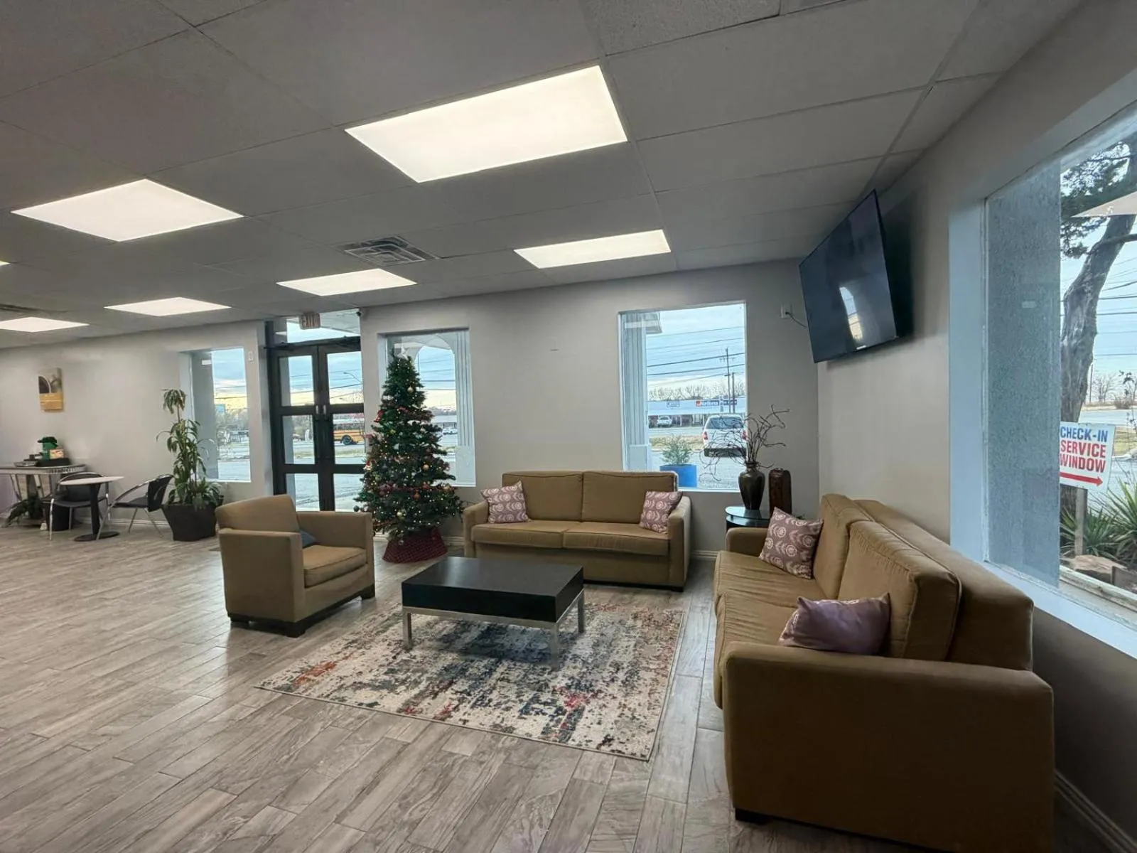 Lobby or reception in Motel 6 Sherman, TX