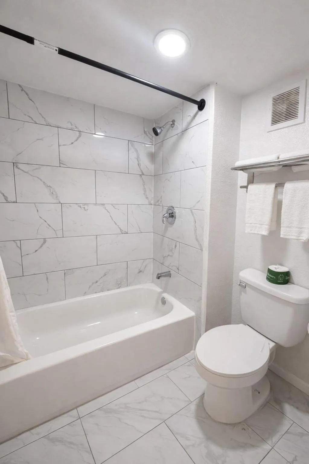 Bathroom in Motel 6 Sherman, TX