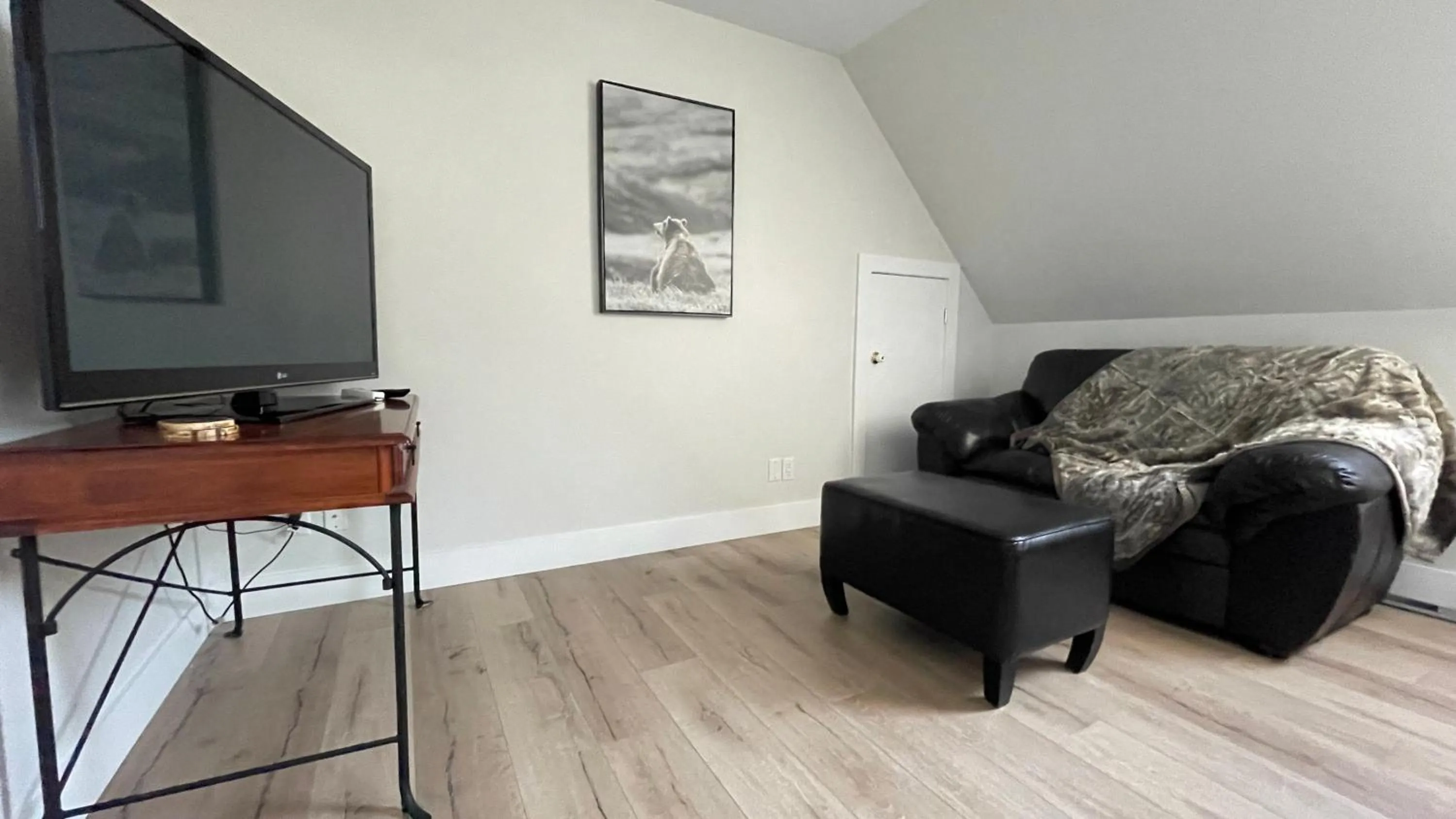 Seating area in Le Pimbina