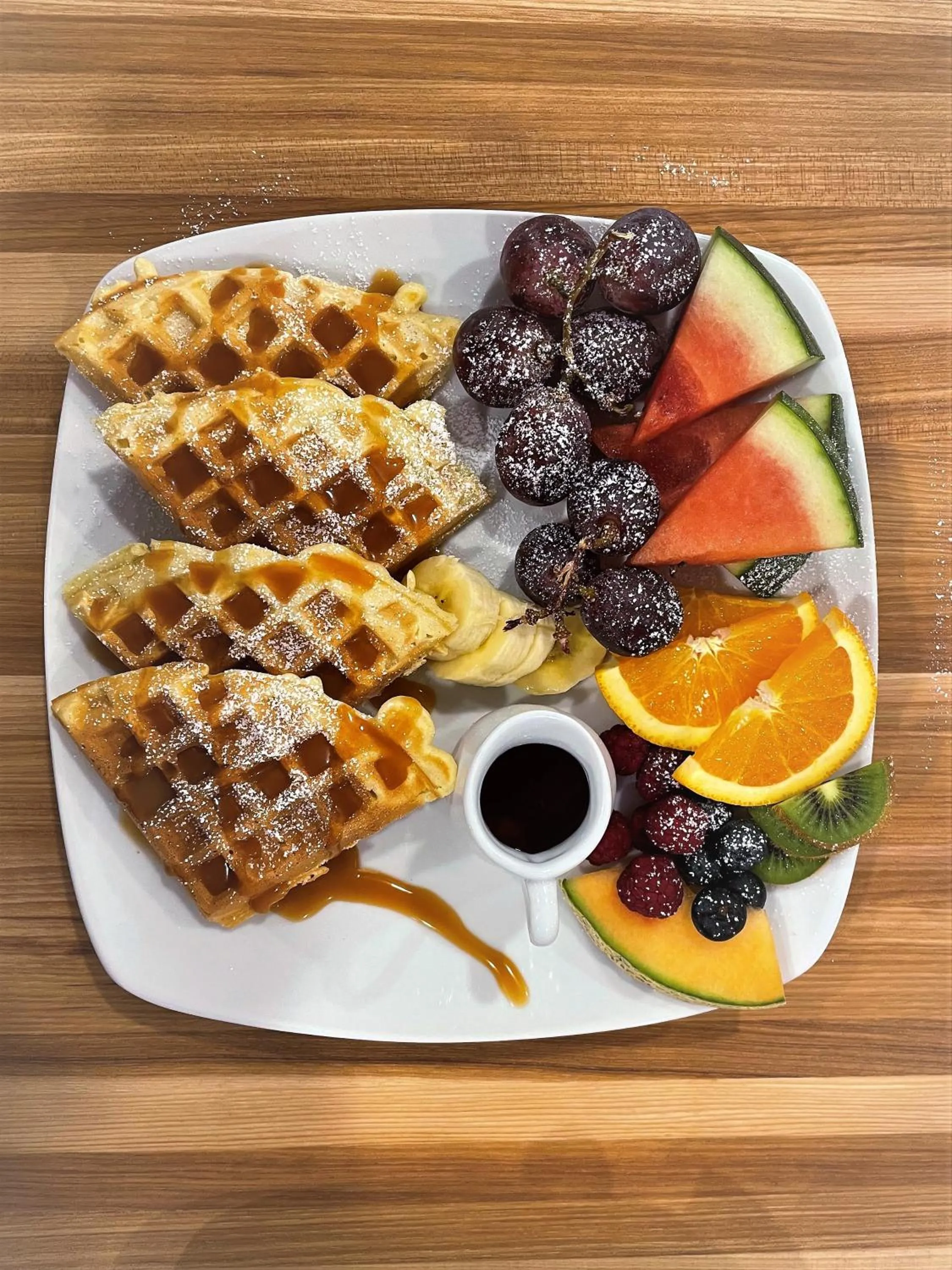 Breakfast in Le Pimbina