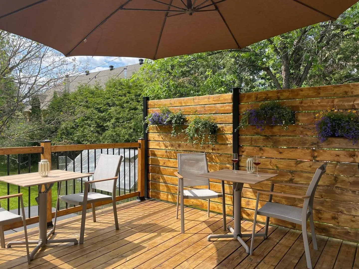 Balcony/Terrace in Le Pimbina