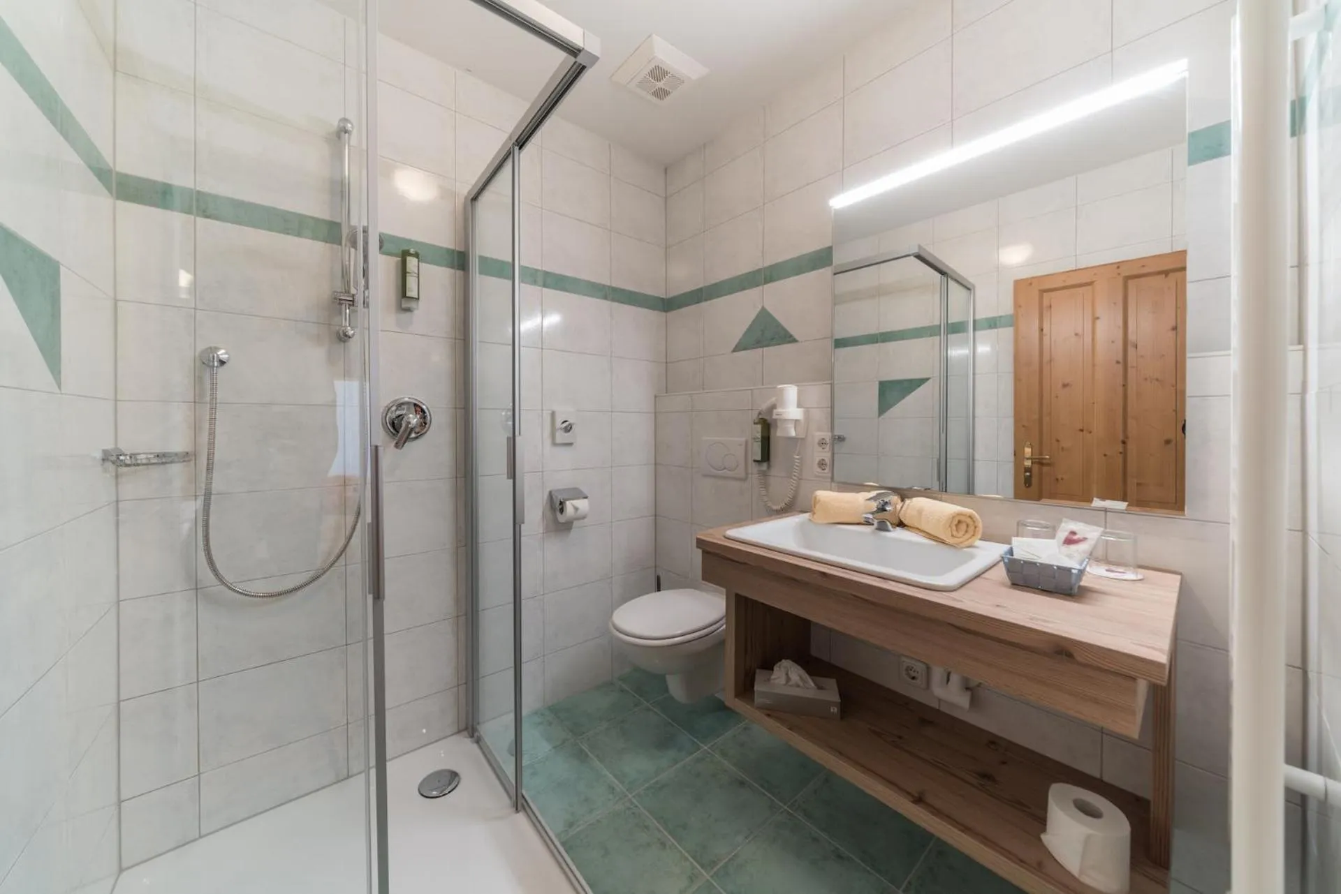 Shower in Hotel Gasthof Gribelehof