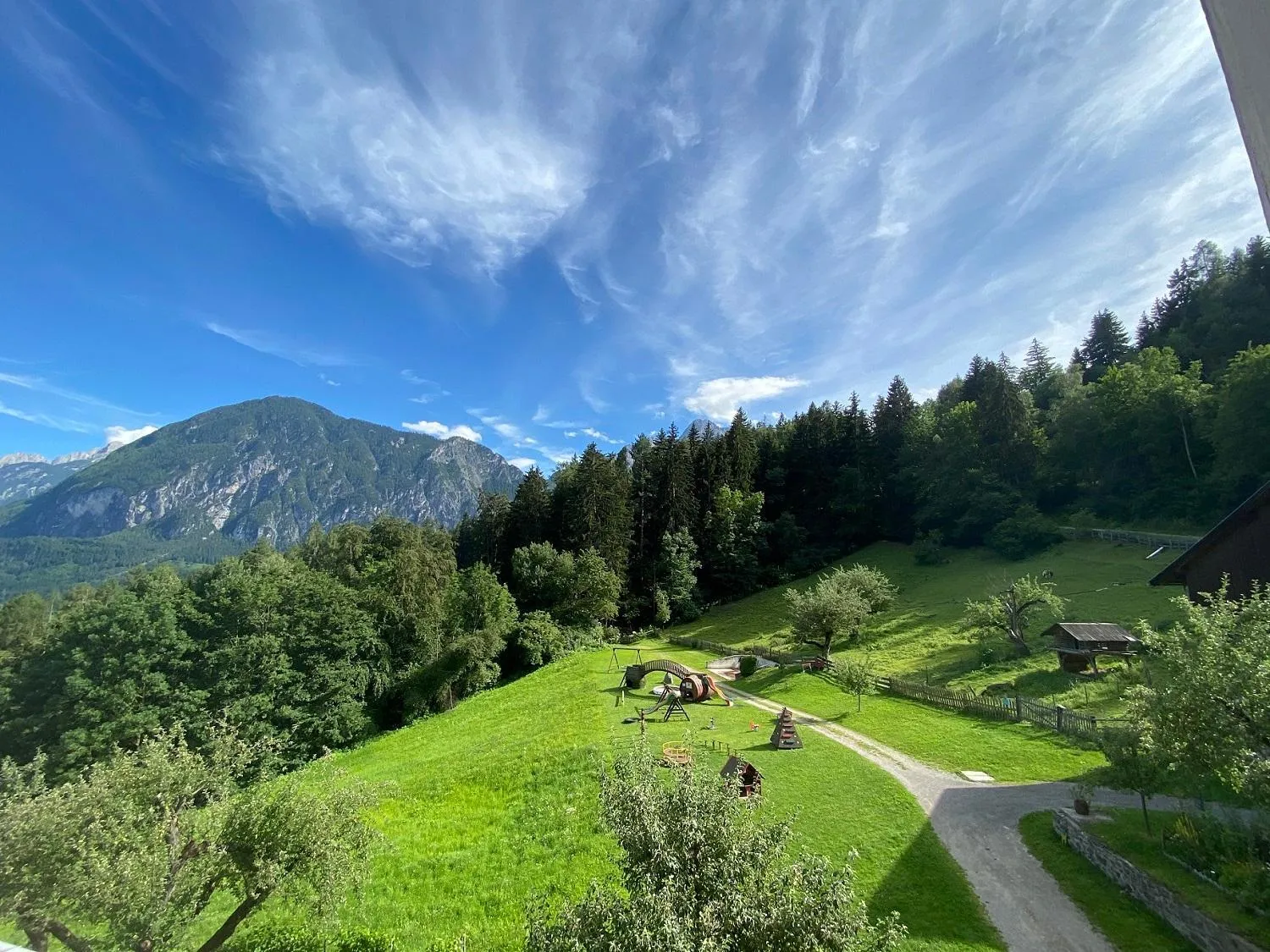 Inner courtyard view in Hotel Gasthof Gribelehof